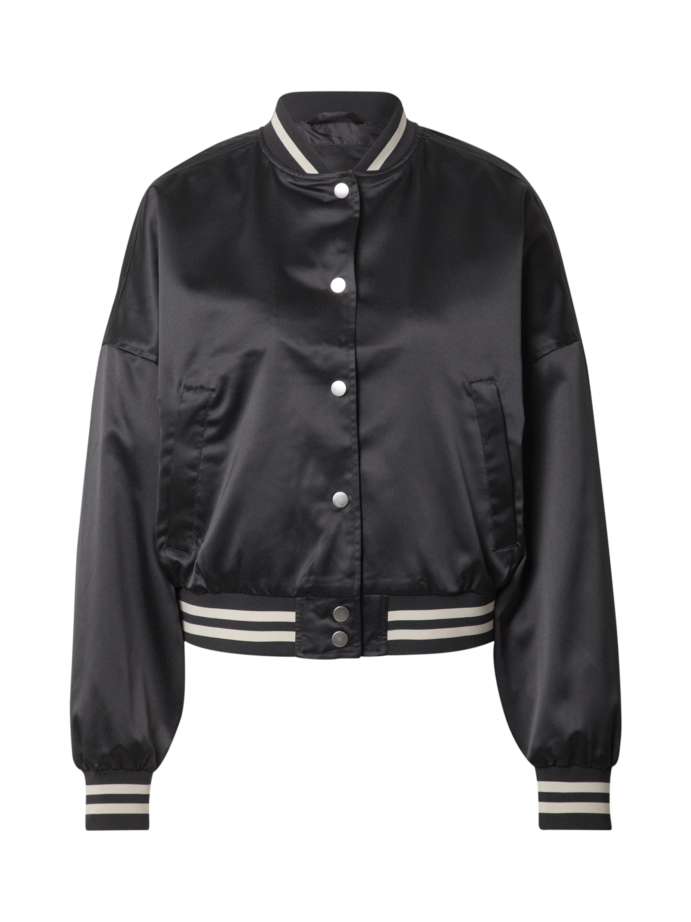 Urban Classics Starpsezonu jaka melns / balts