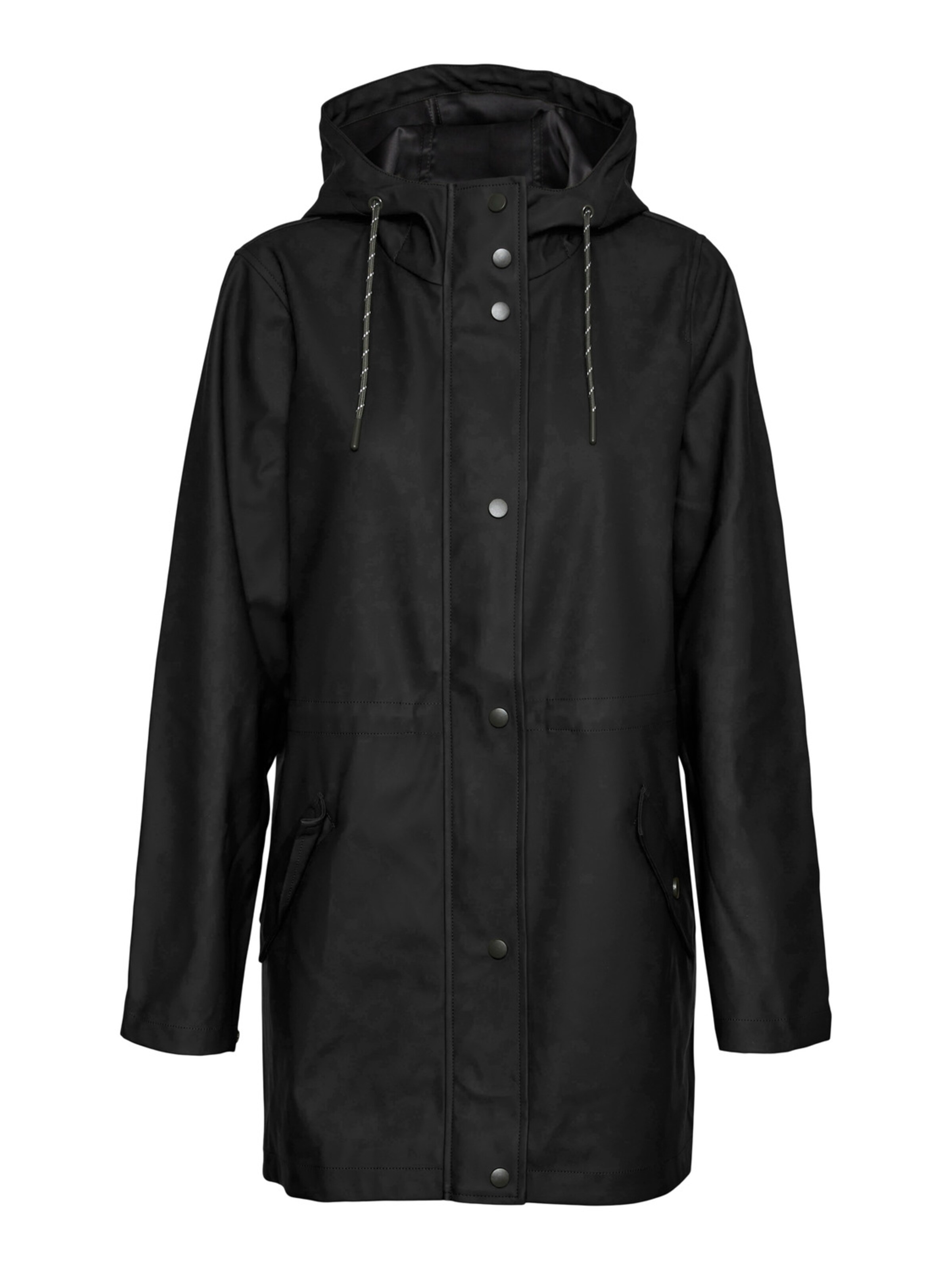 Vero Moda Petite Starpsezonu parka 'VMMalou' melns