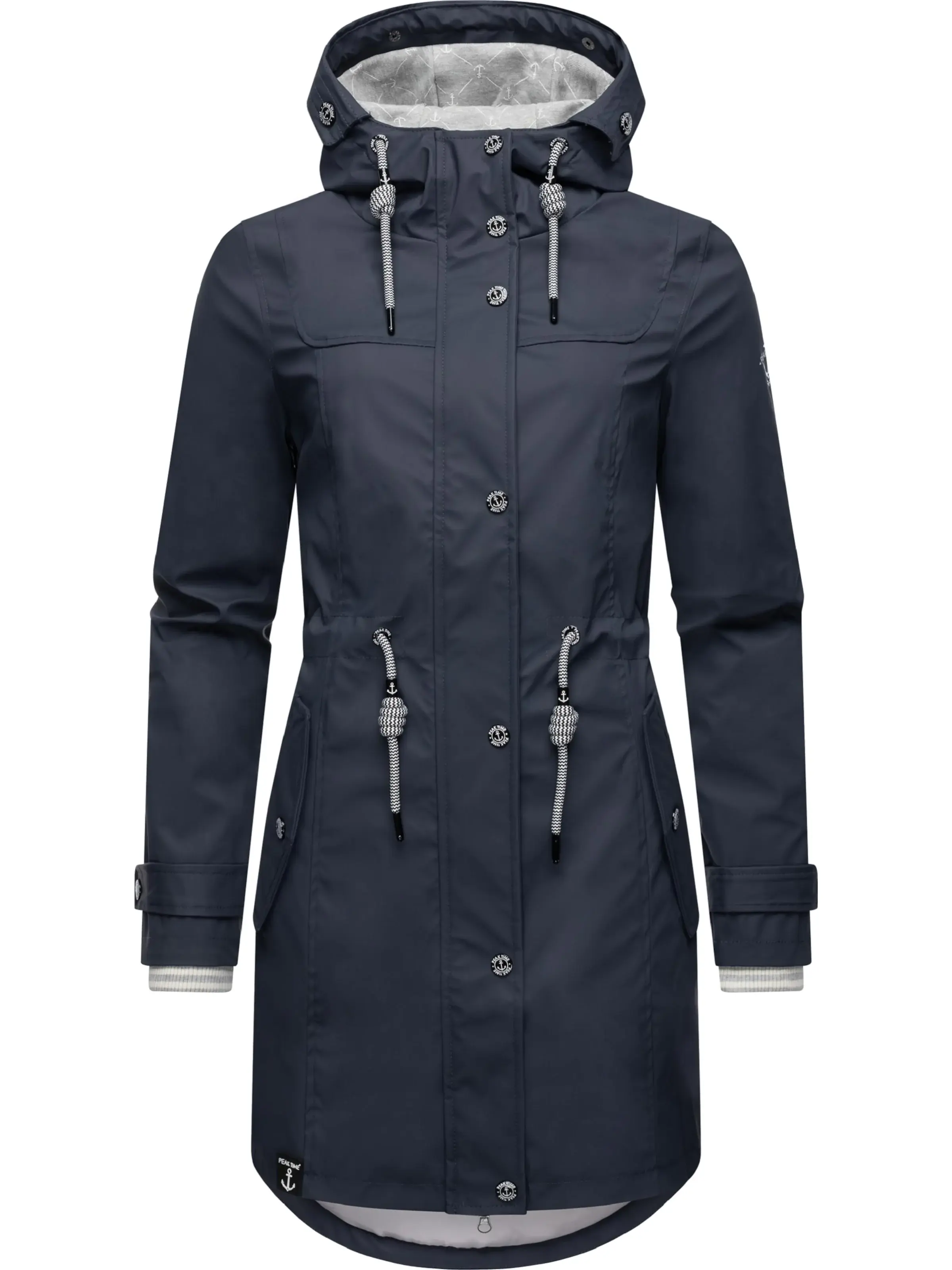 Peak Time Jaka-mētelis naktszils / gaiši pelēks