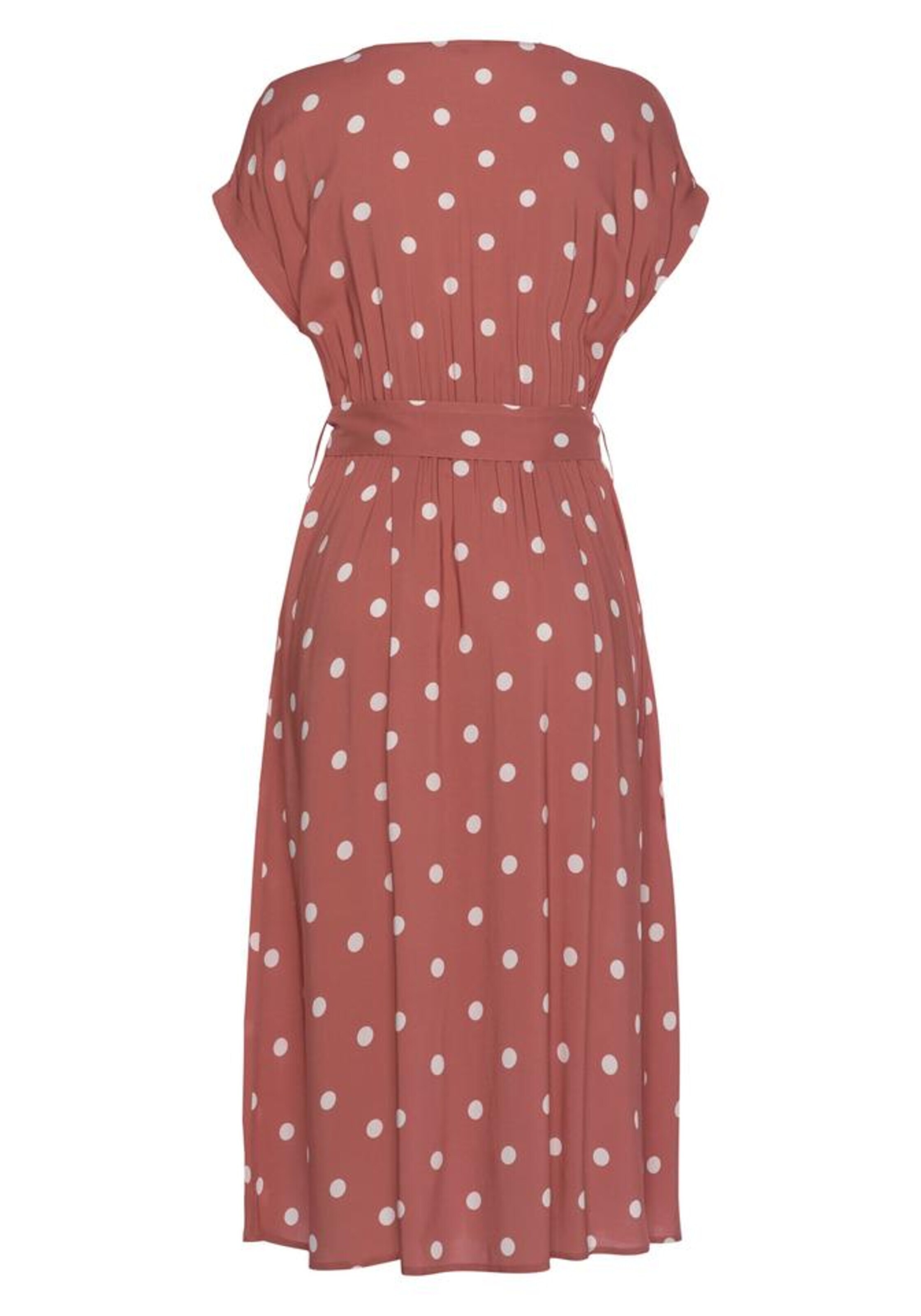 LASCANA Kleita sarkans / balts