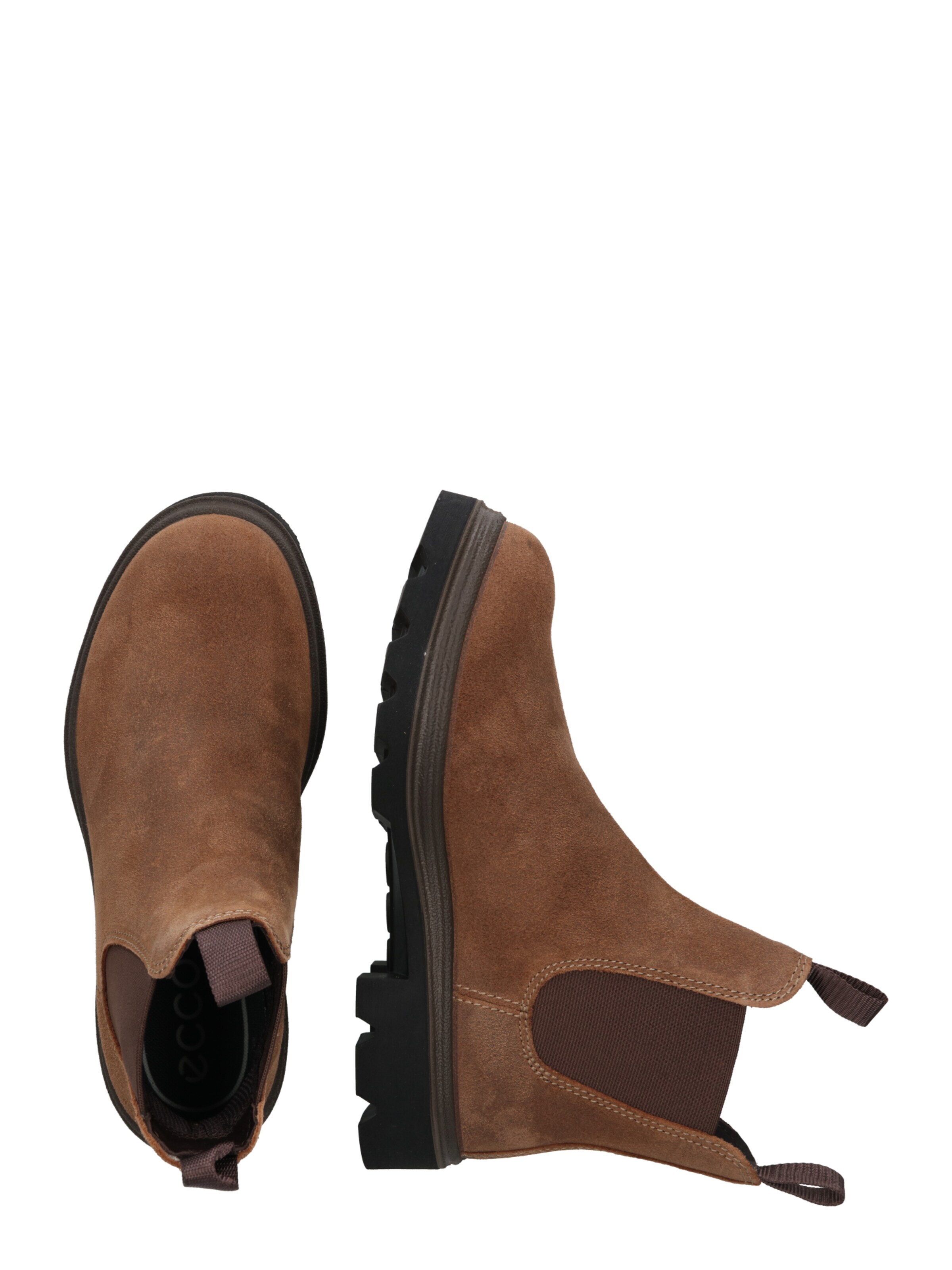 ECCO Čelsijas zābaki 'Grainer' brūns / karameļkrāsas