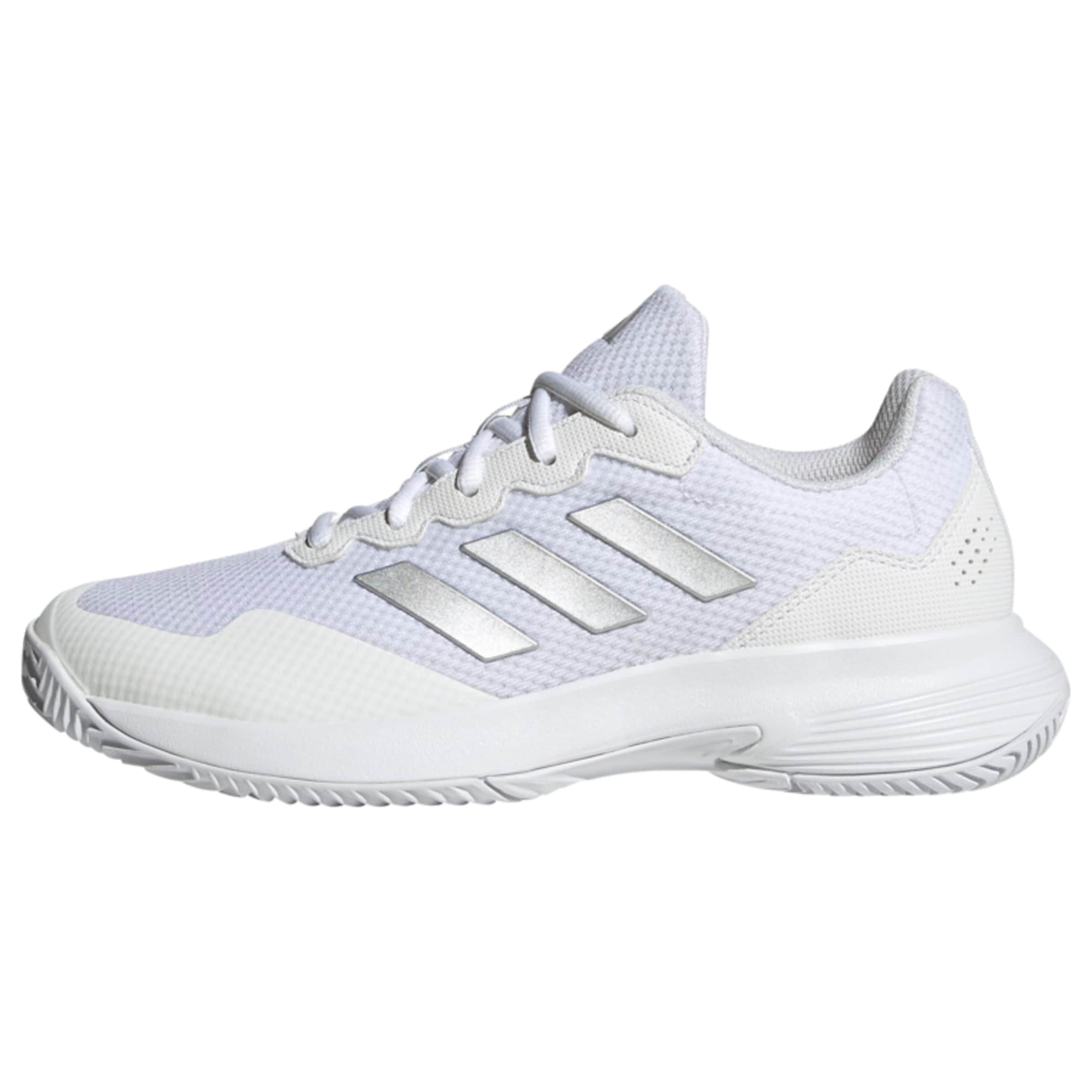 ADIDAS PERFORMANCE Sporta apavi 'Gamecourt 2.0' debesu lillā / sudrabs / balts