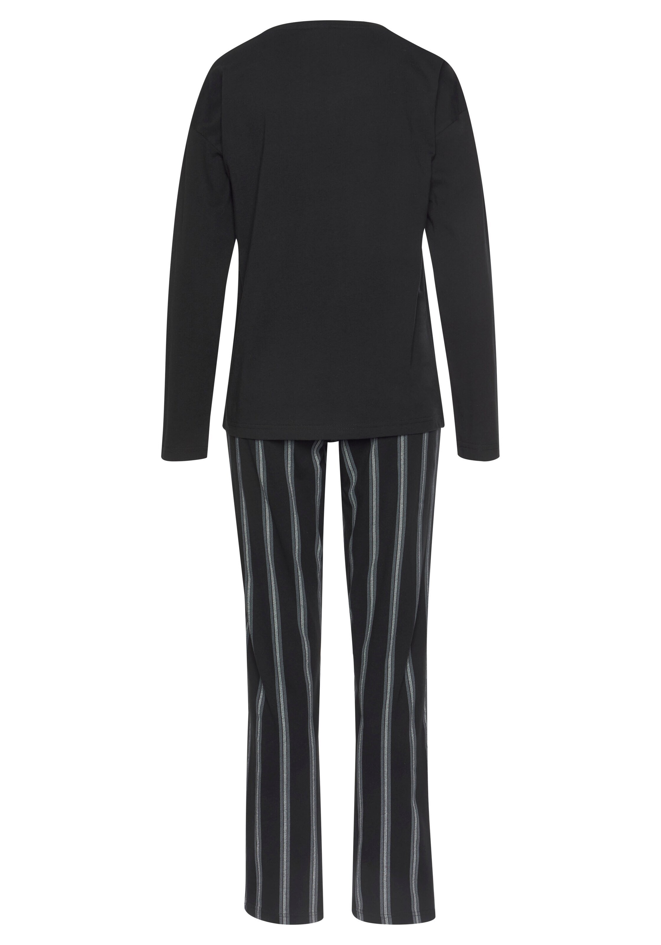 VIVANCE Pidžama 'Dreams' tumši zils / balts