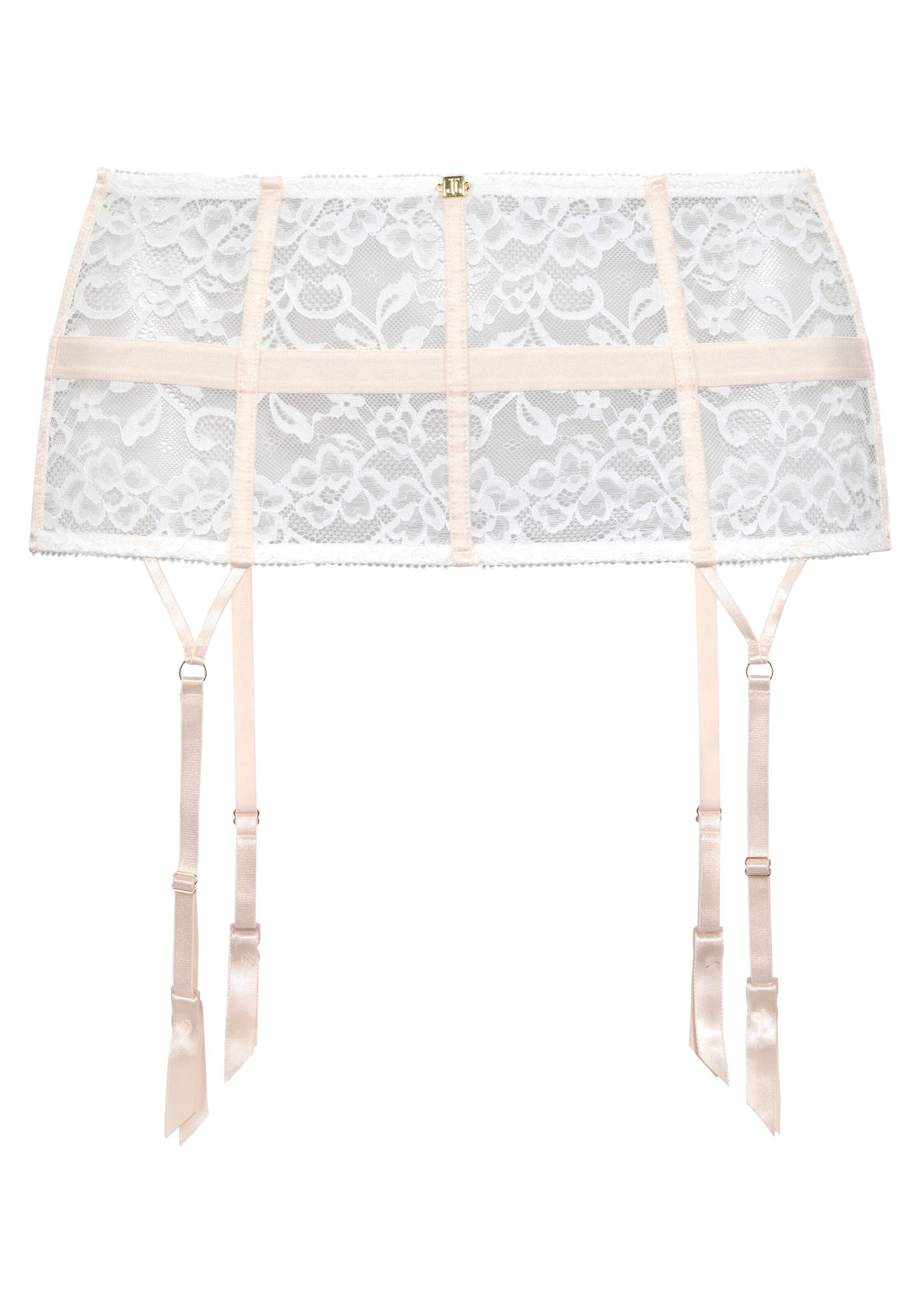 JETTE Zeķturis rožains / balts