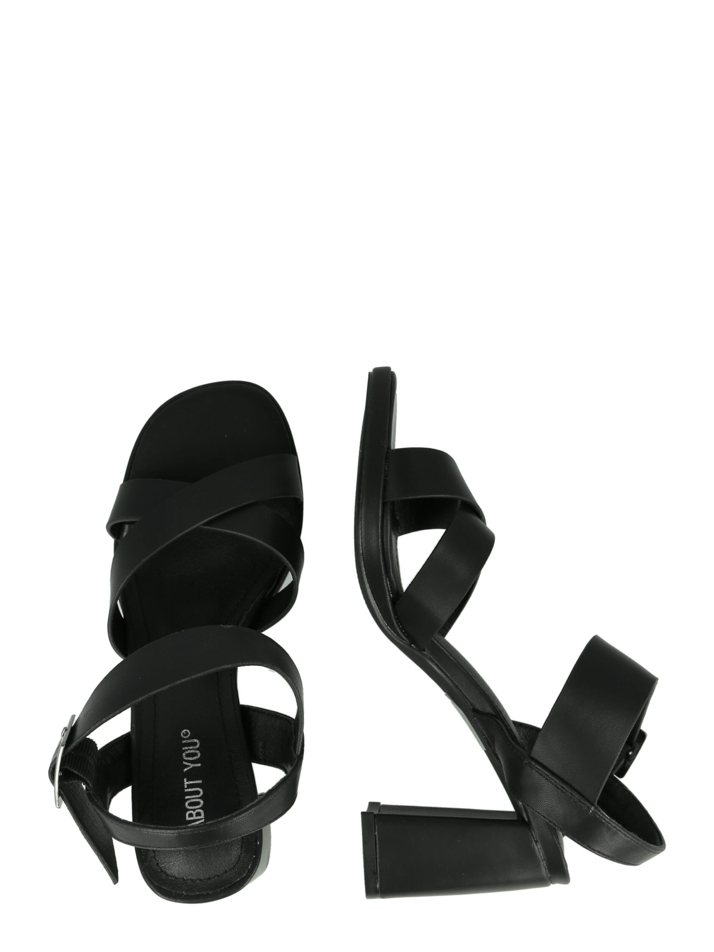 ABOUT YOU Sandales 'Jolien' melns