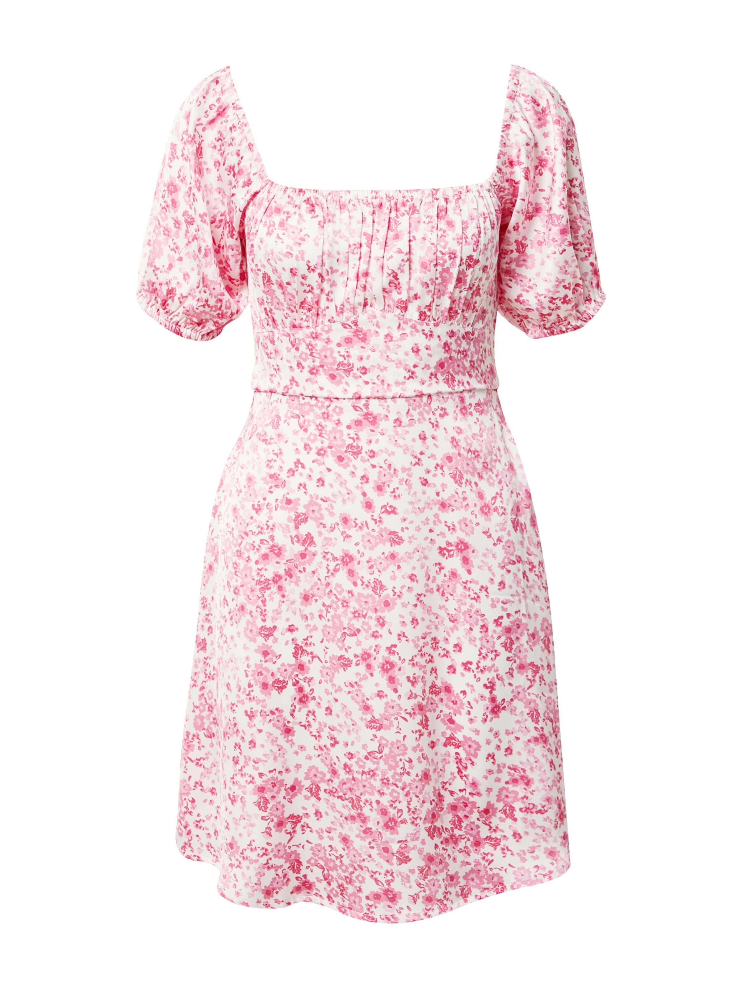 ABOUT YOU x Laura Giurcanu Kleita 'Ellen' rozā / rožkrāsas / balts