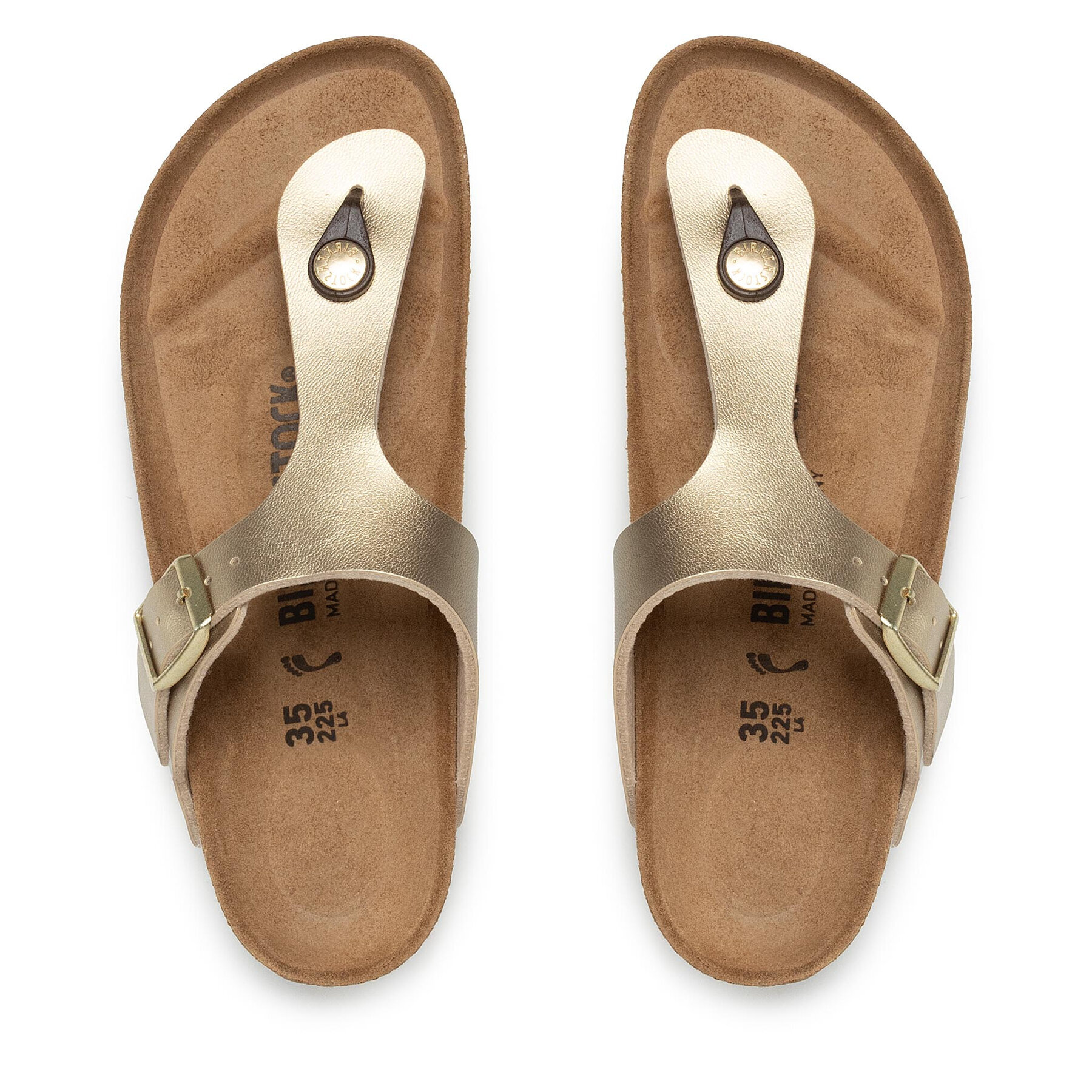 Čības uz pirksta Birkenstock