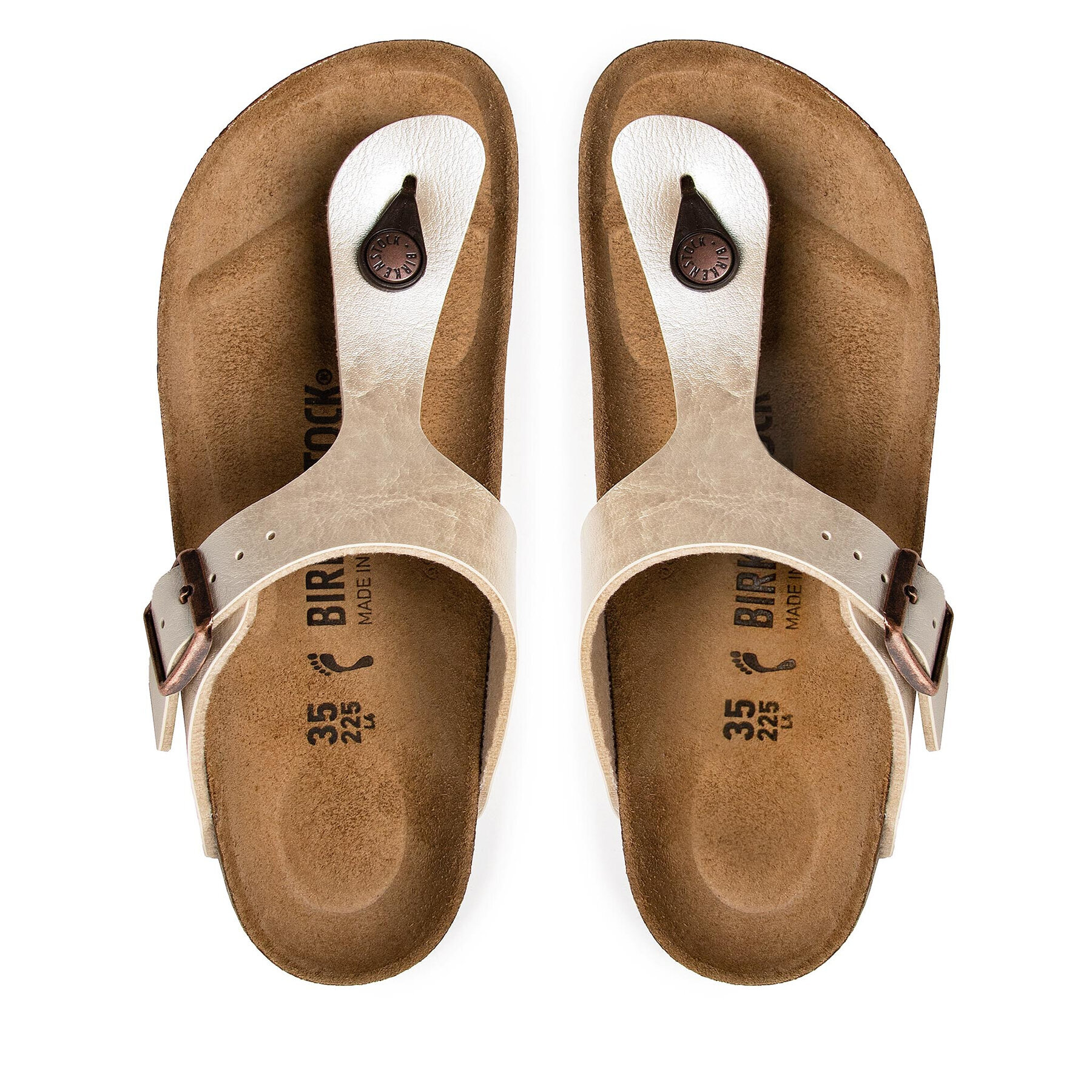 Čības uz pirksta Birkenstock