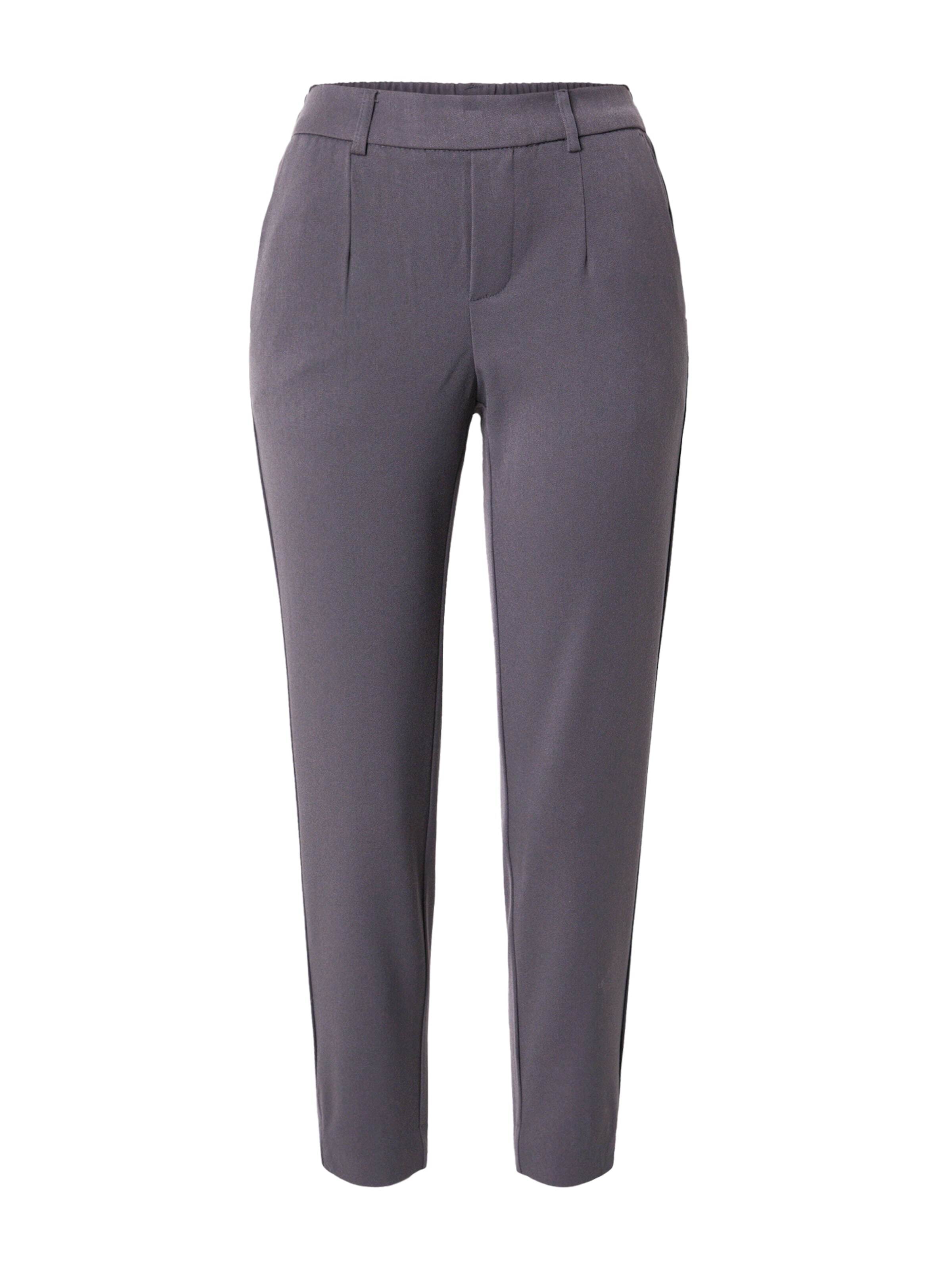 OBJECT Klasiskas bikses 'Lisa' tumši pelēks