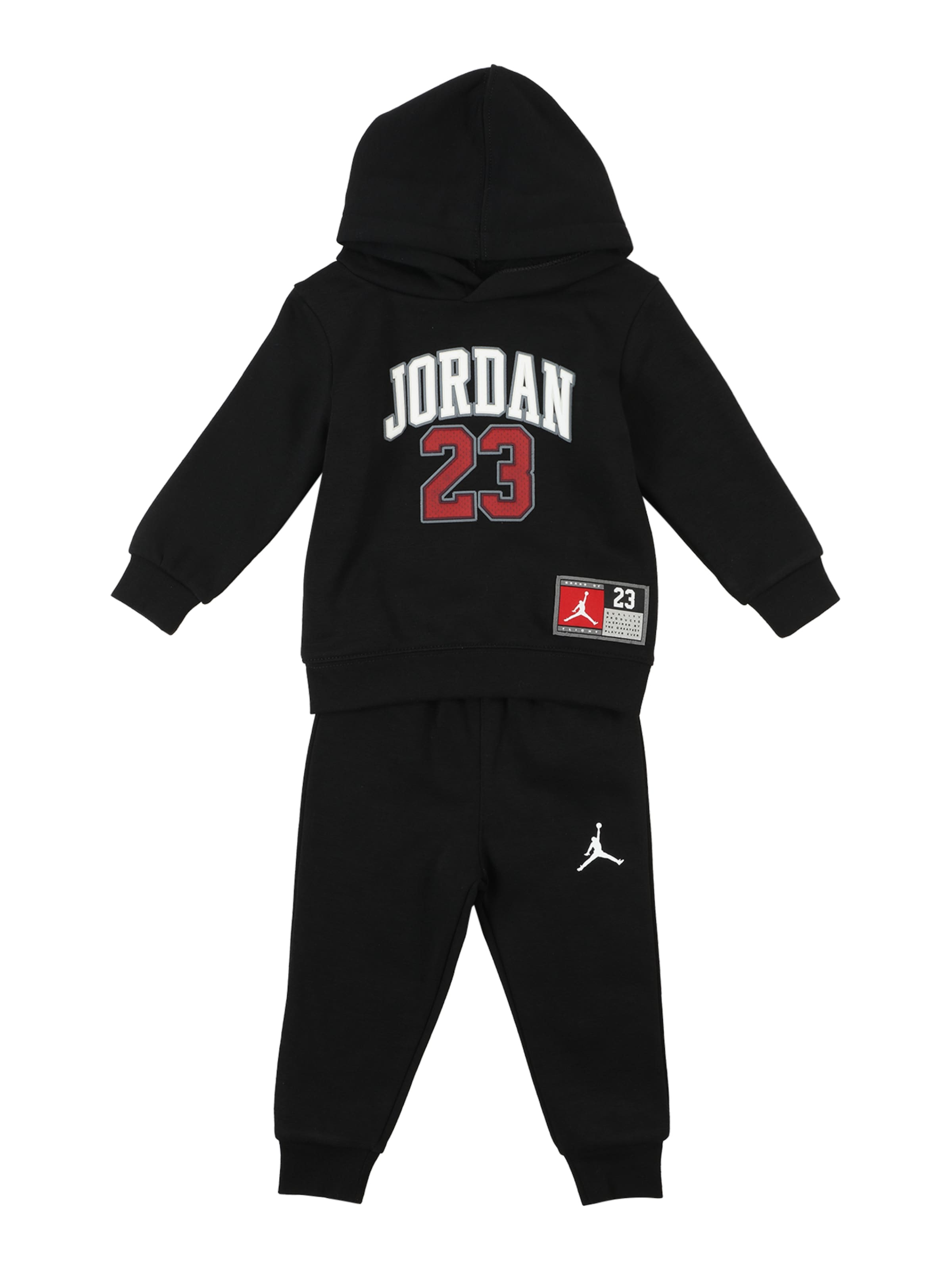 Jordan Treniņtērps tumši pelēks / spilgti sarkans / melns / balts