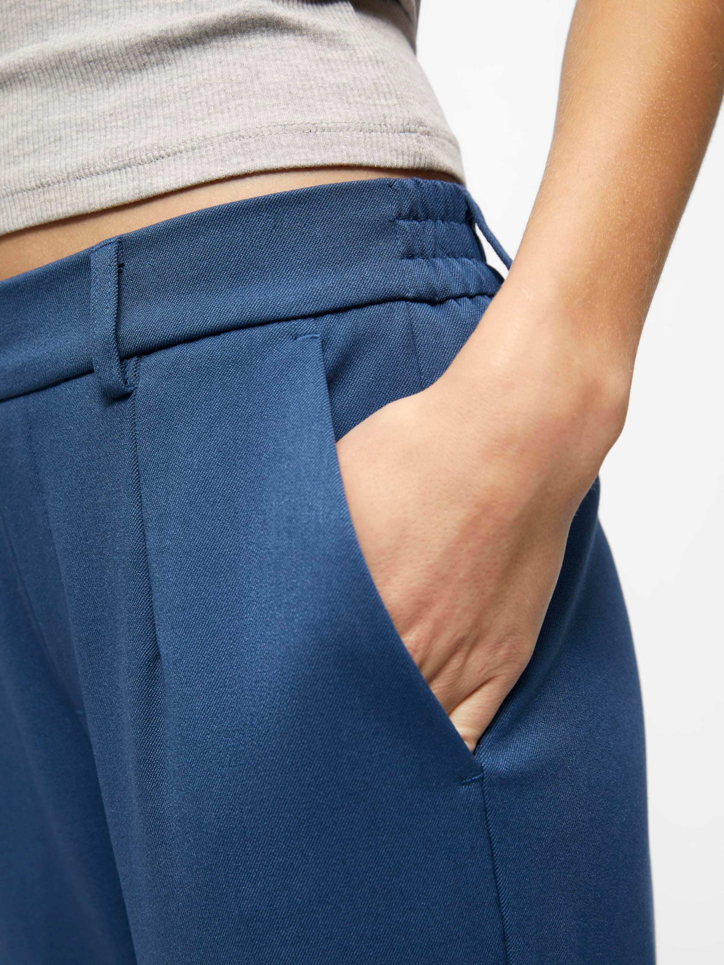 OBJECT Klasiskas bikses 'Lisa' tumši zils