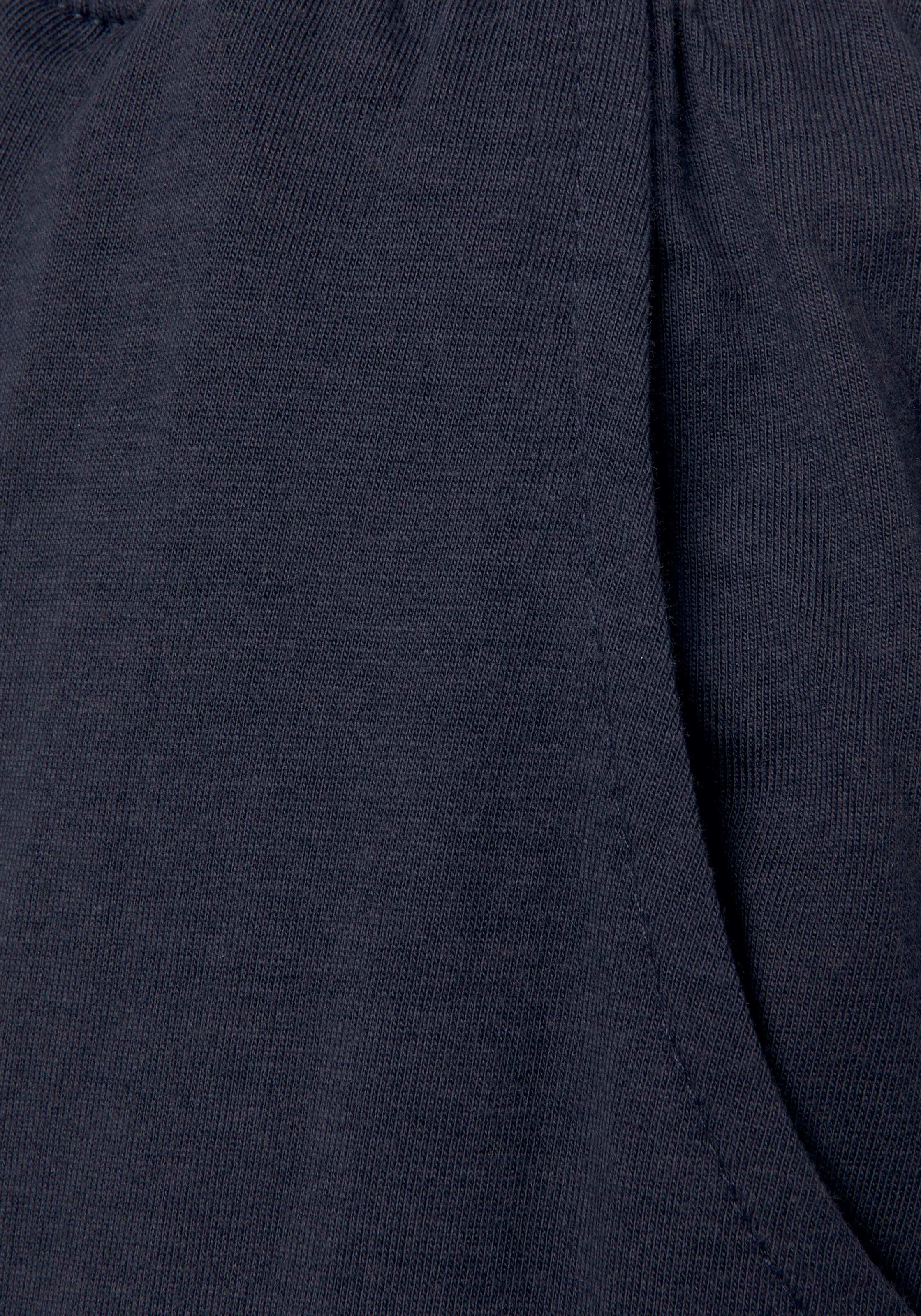 LASCANA Pidžama tumši zils / balts