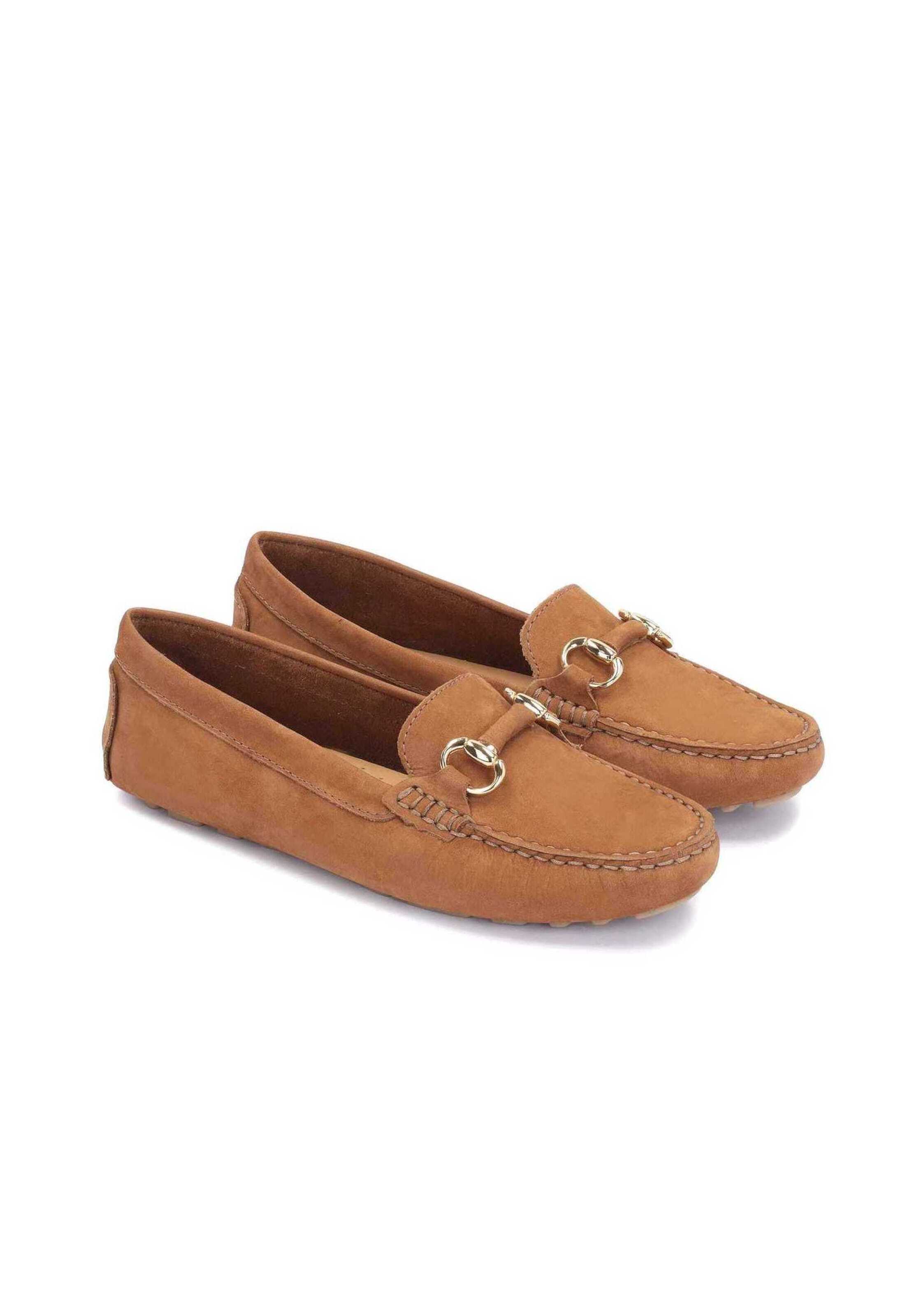 Kazar Mokasīni konjaka toņa / zelts