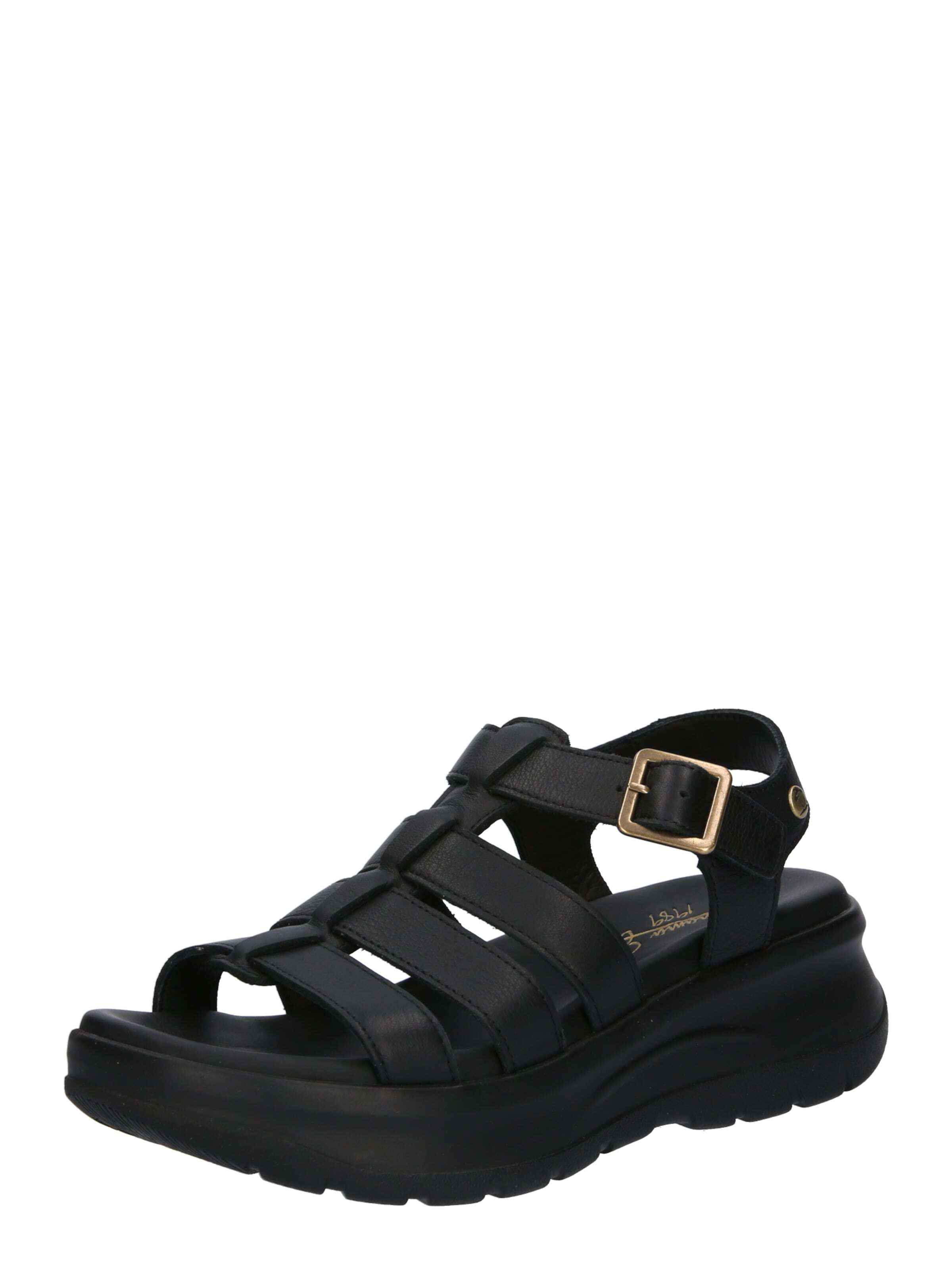 PANAMA JACK Siksniņsandales 'Naila B2' melns