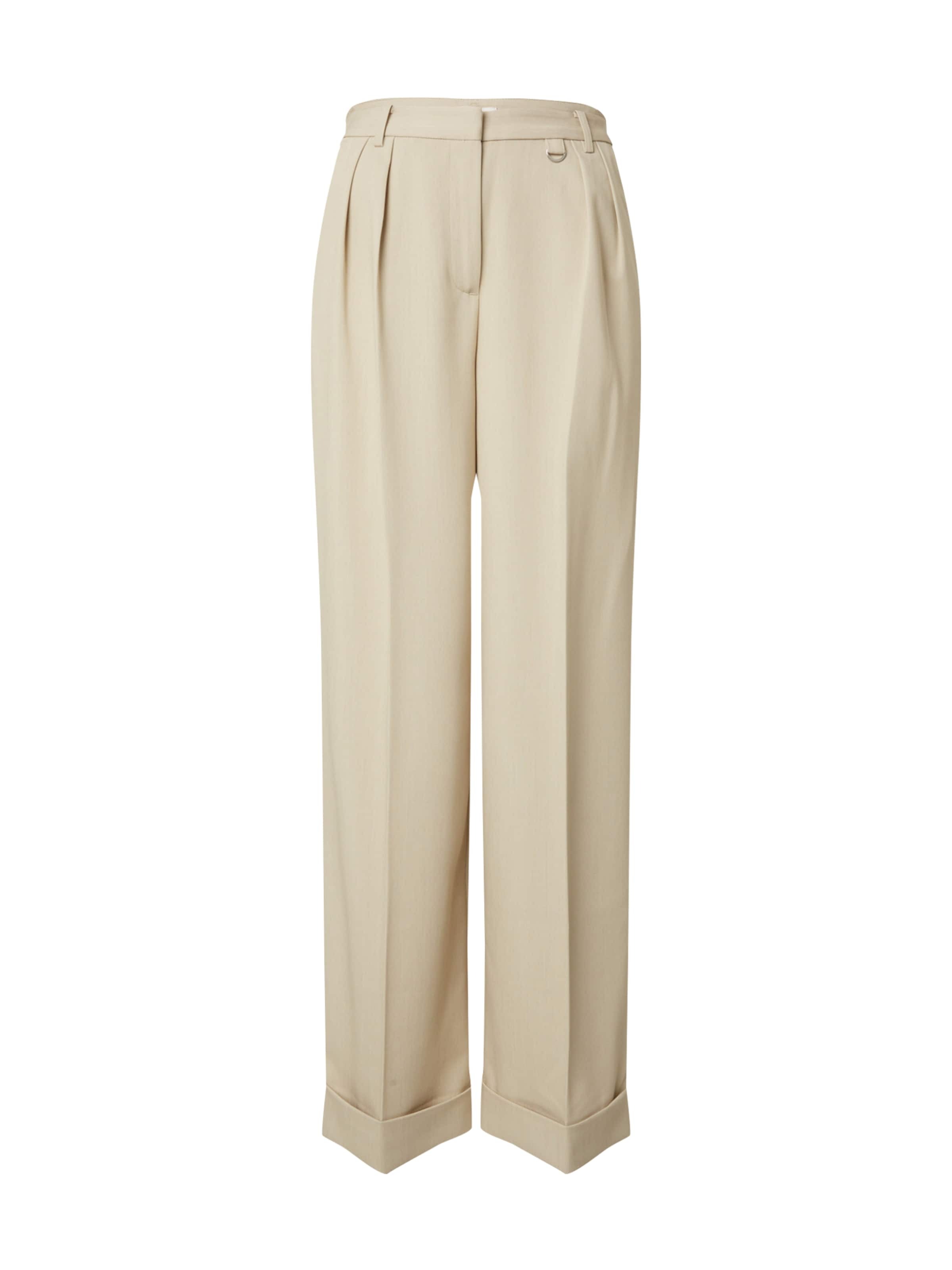 LeGer by Lena Gercke Klasiskas bikses 'Silva Tall' bēšs