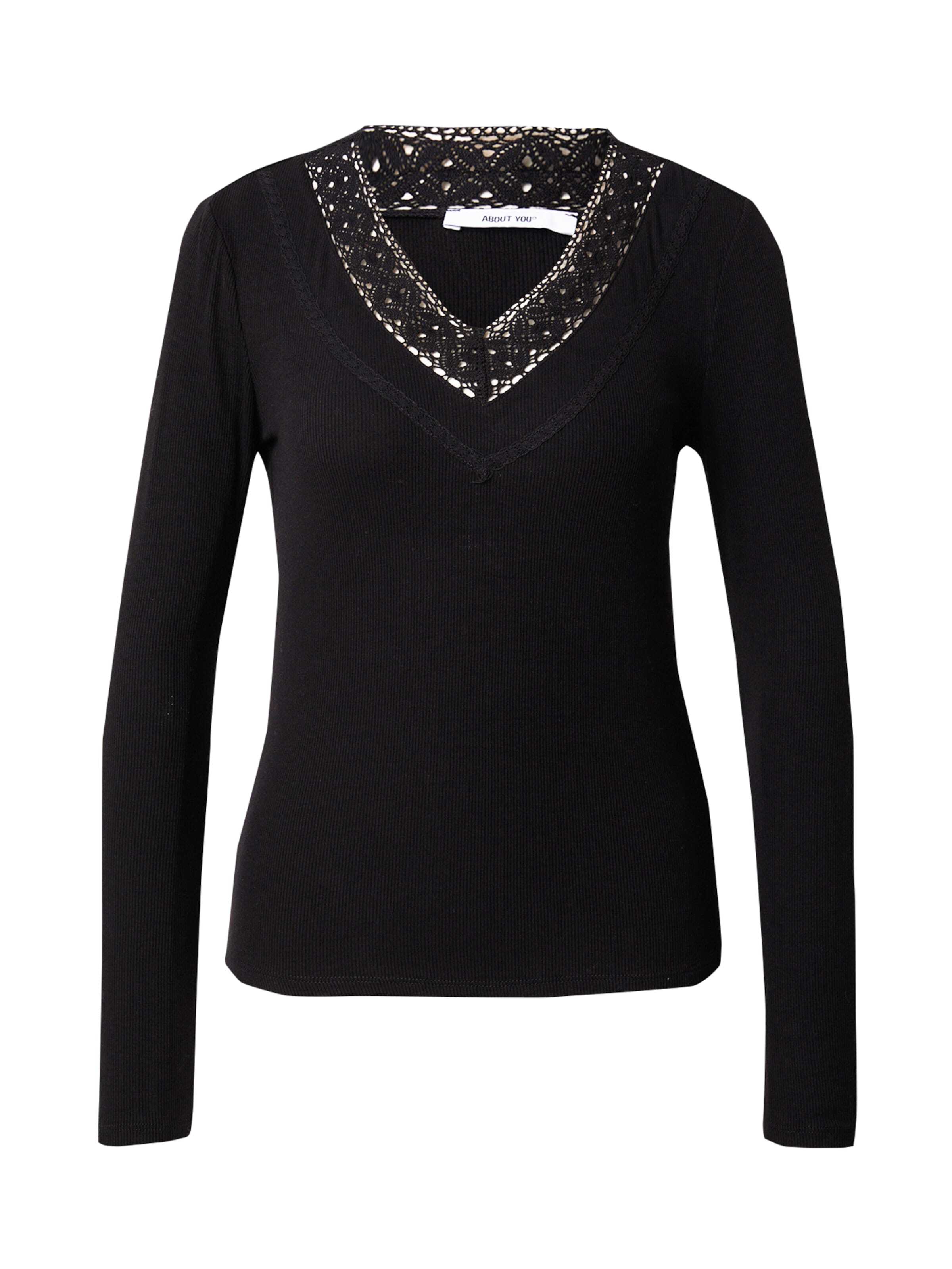 ABOUT YOU T-Krekls 'Ellen' melns