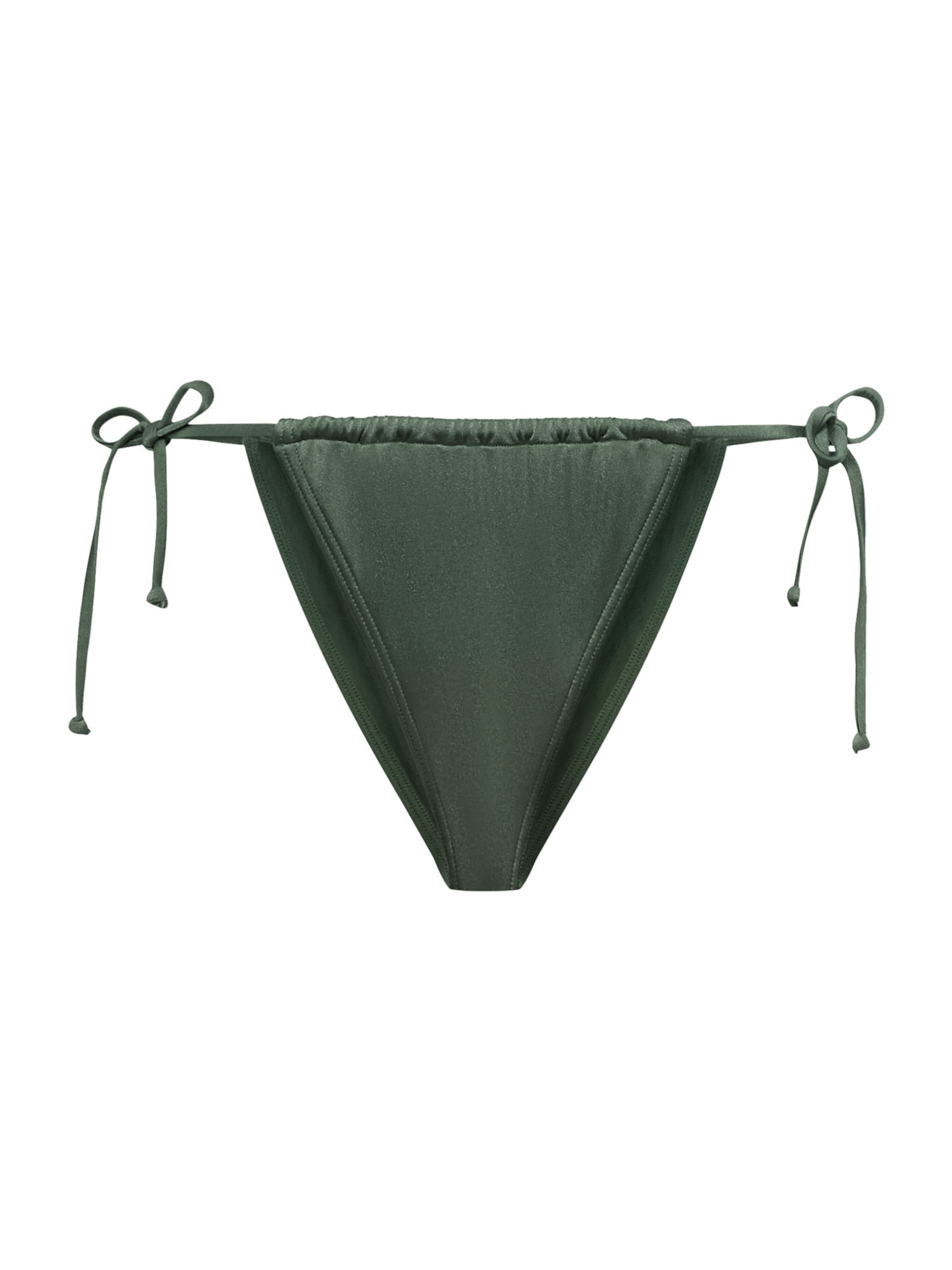 LSCN by LASCANA Bikini apakšdaļa 'Nele' tumši zaļš