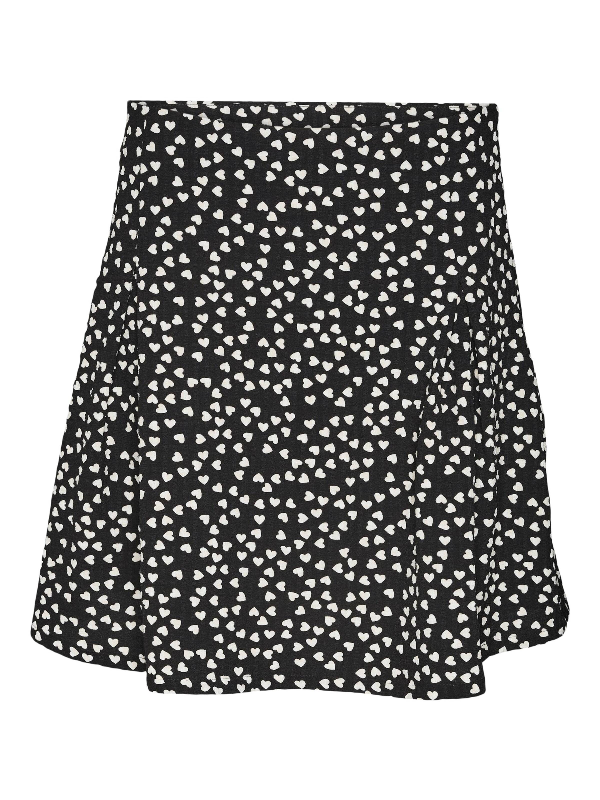 VERO MODA Svārki melns / balts