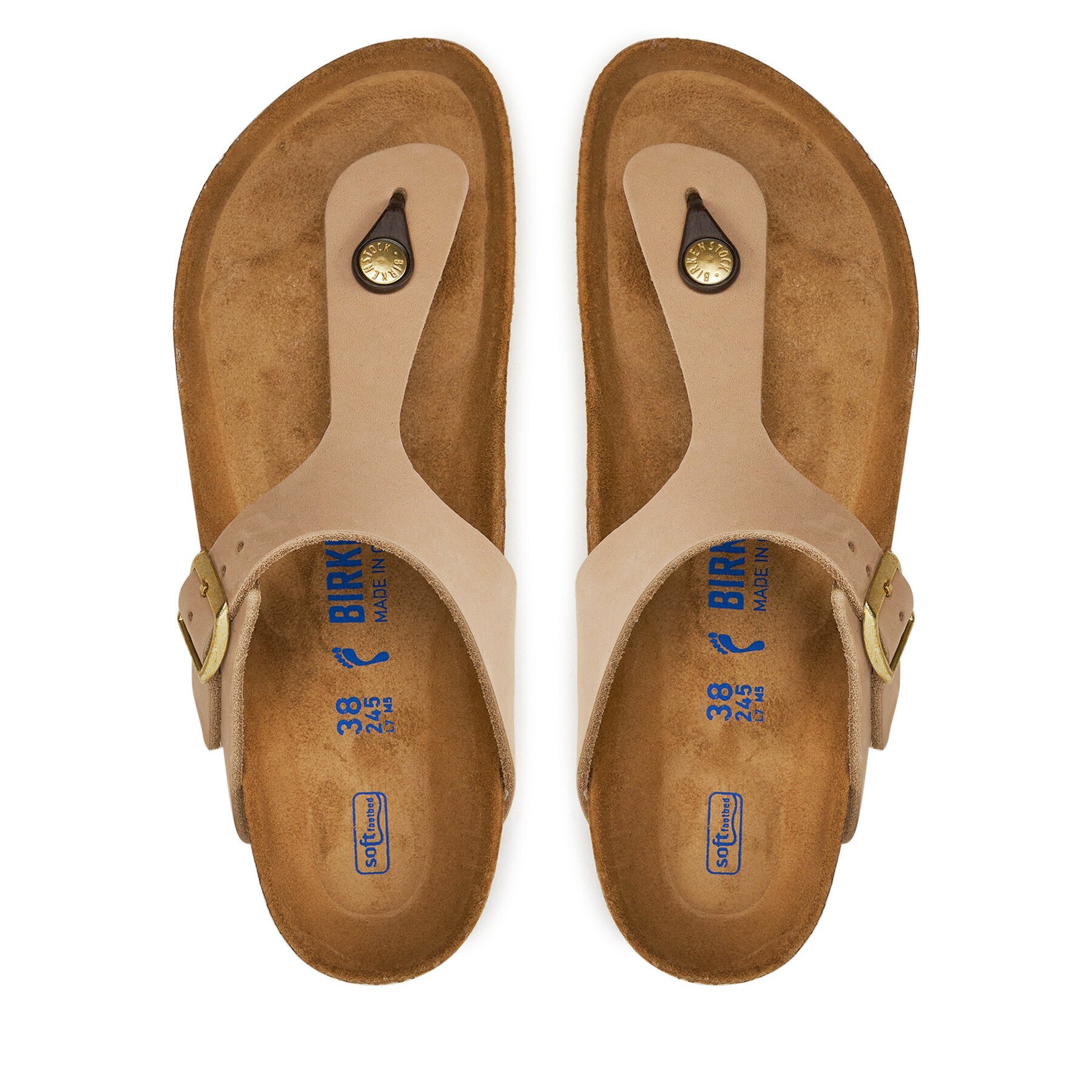 Čības uz pirksta Birkenstock