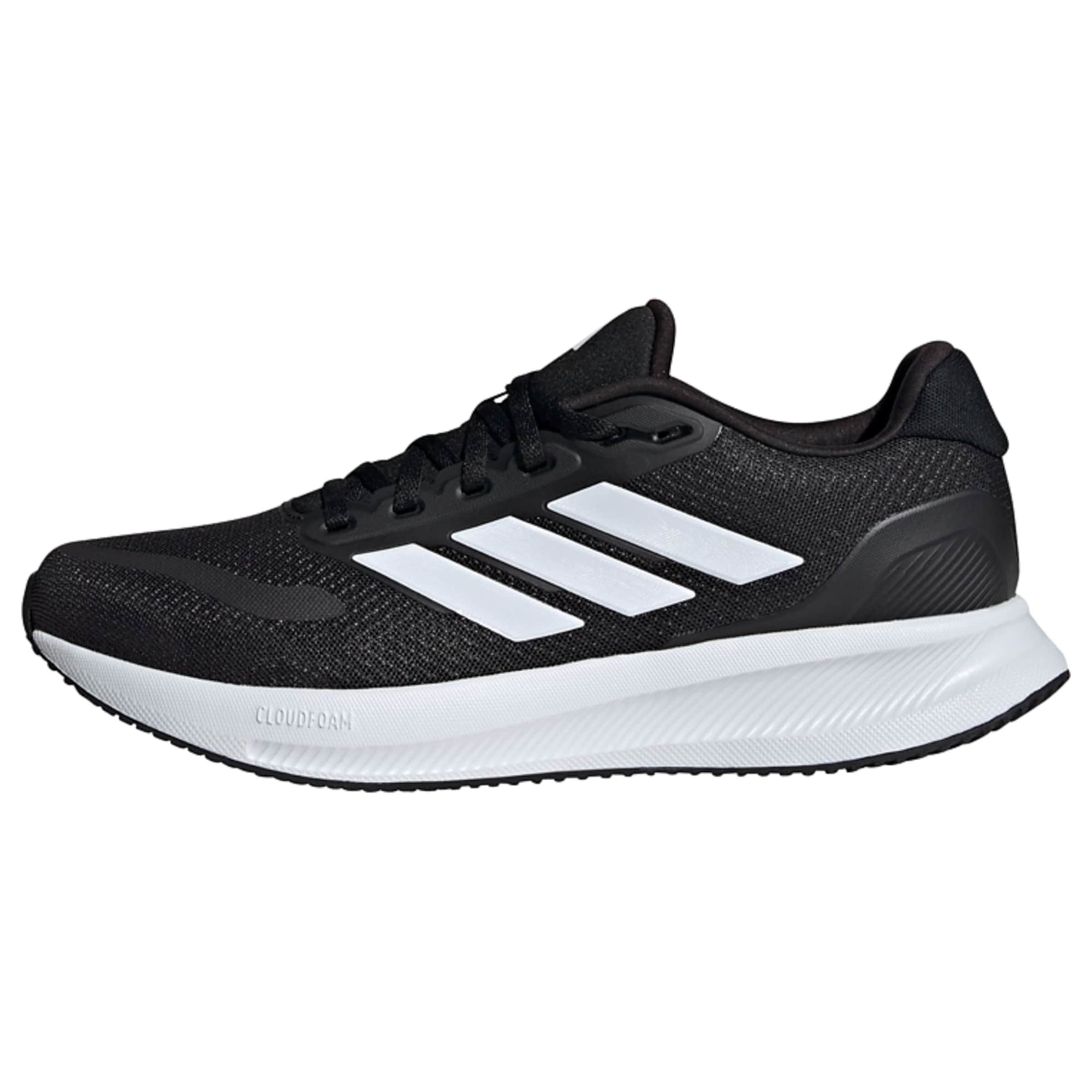 ADIDAS PERFORMANCE Skriešanas apavi 'Runfalcon 5' melns / balts