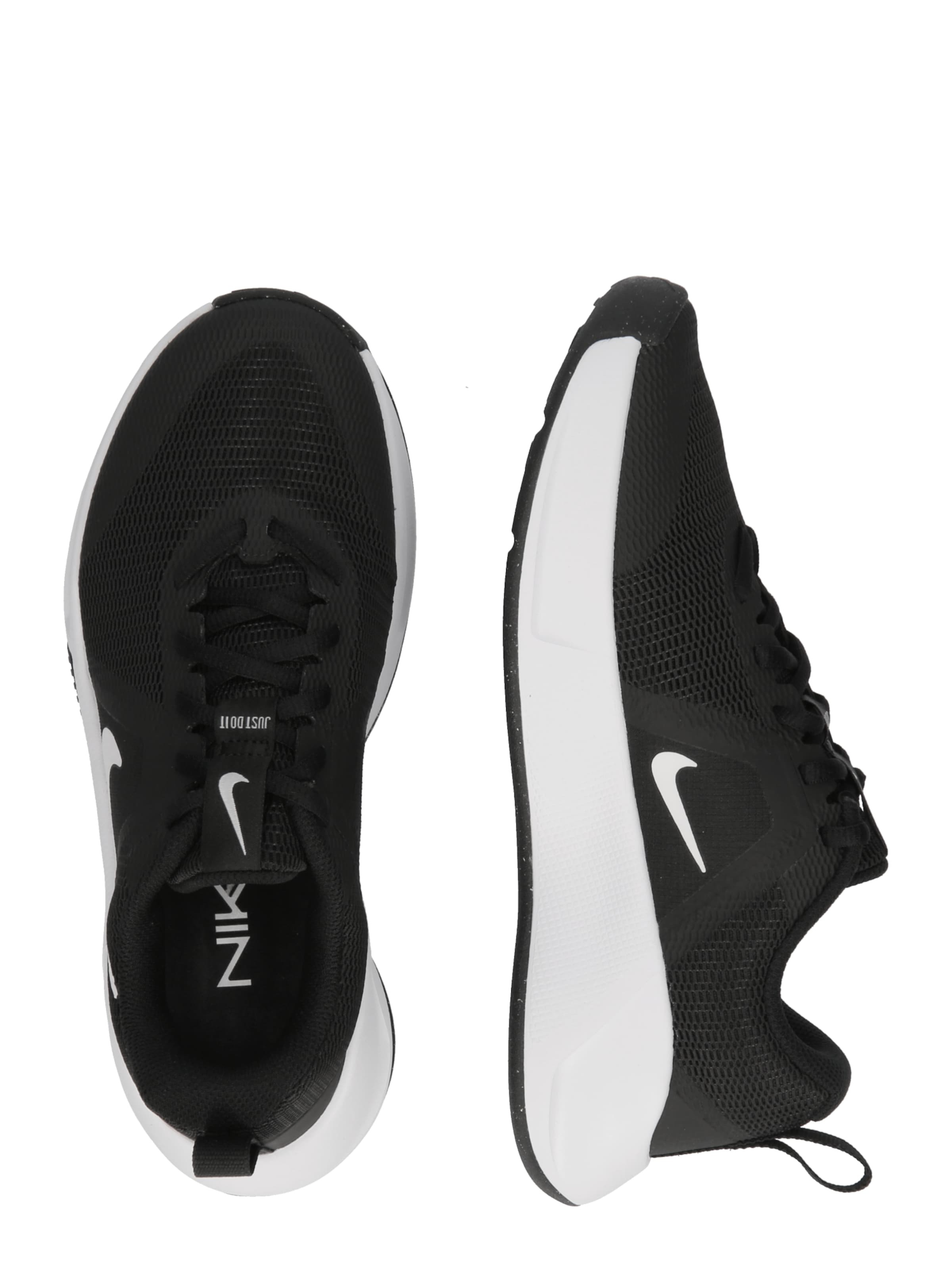 NIKE Sporta apavi 'MC Trainer 3' melns / balts