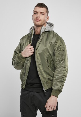 hooded bomber