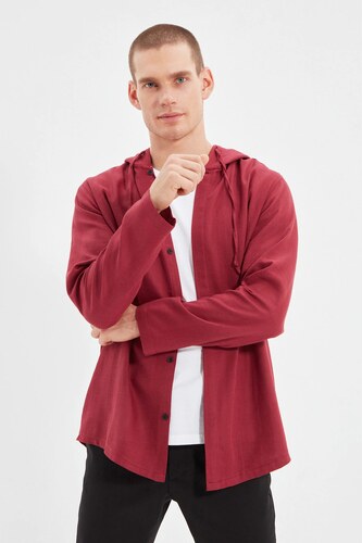 men's slim long sleeve shirt