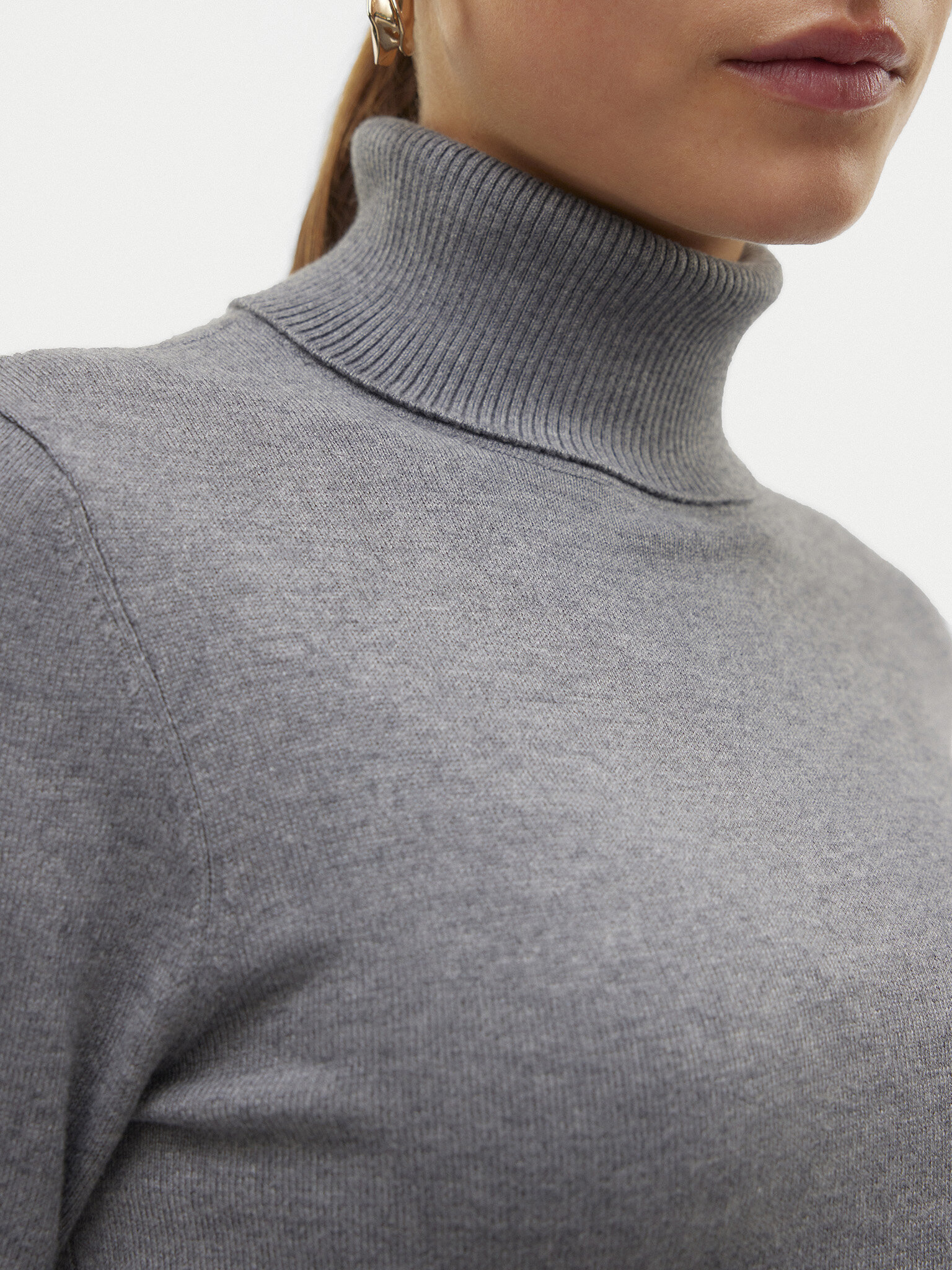 Krekls ar augstu apkakli Vero Moda