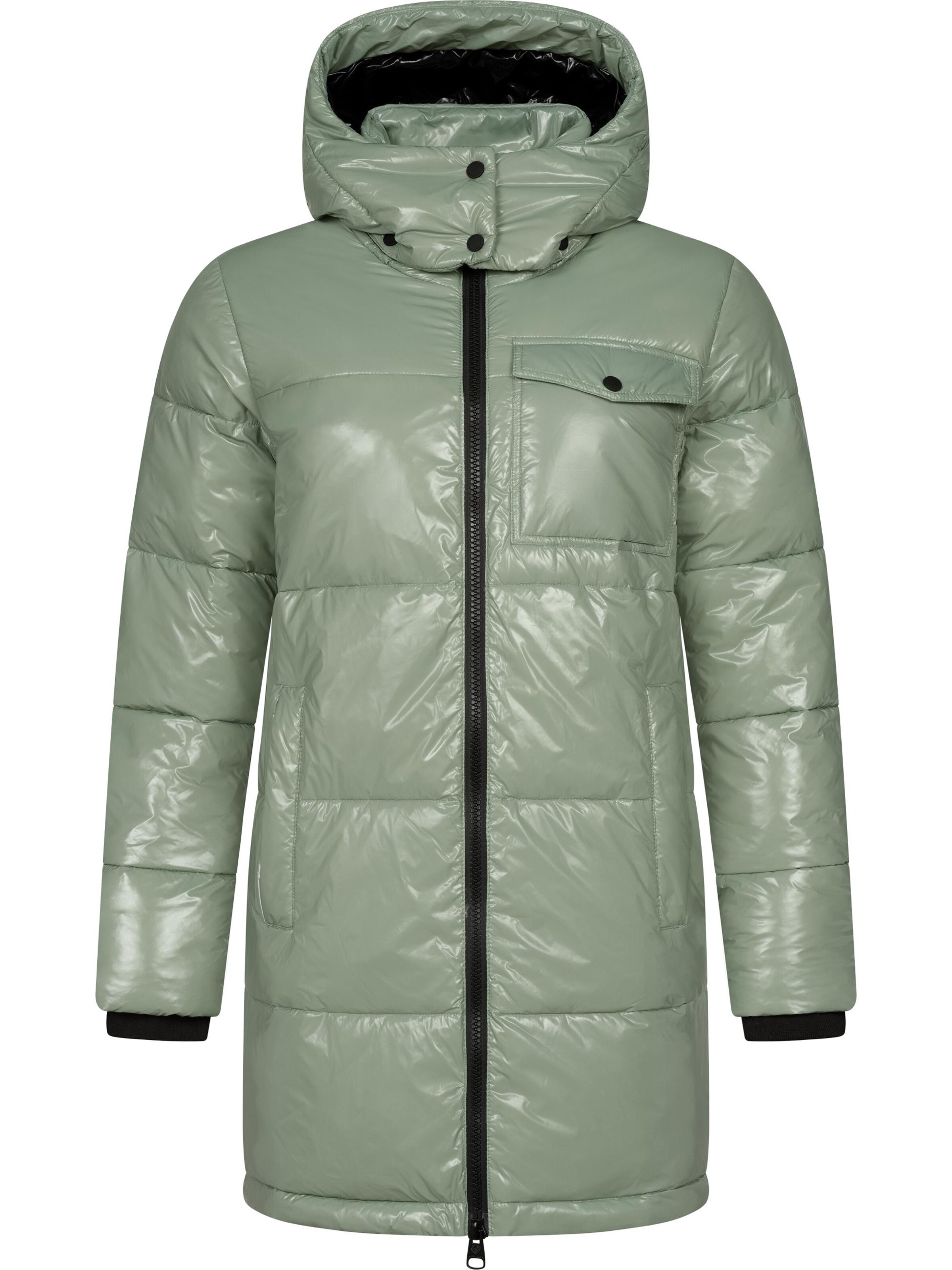 Ragwear Ziemas jaka 'Roobie' pasteļzaļš