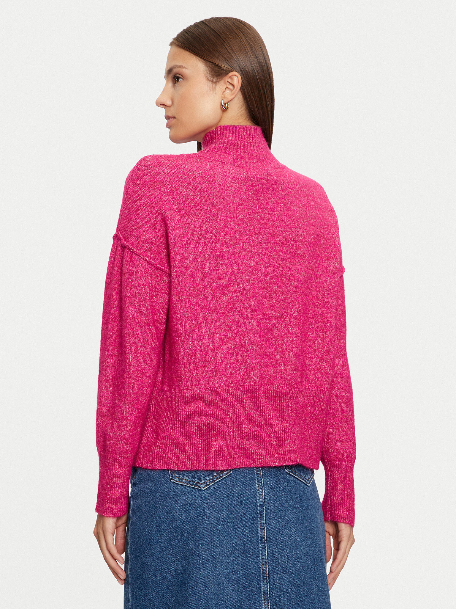 Krekls ar augstu apkakli YAS