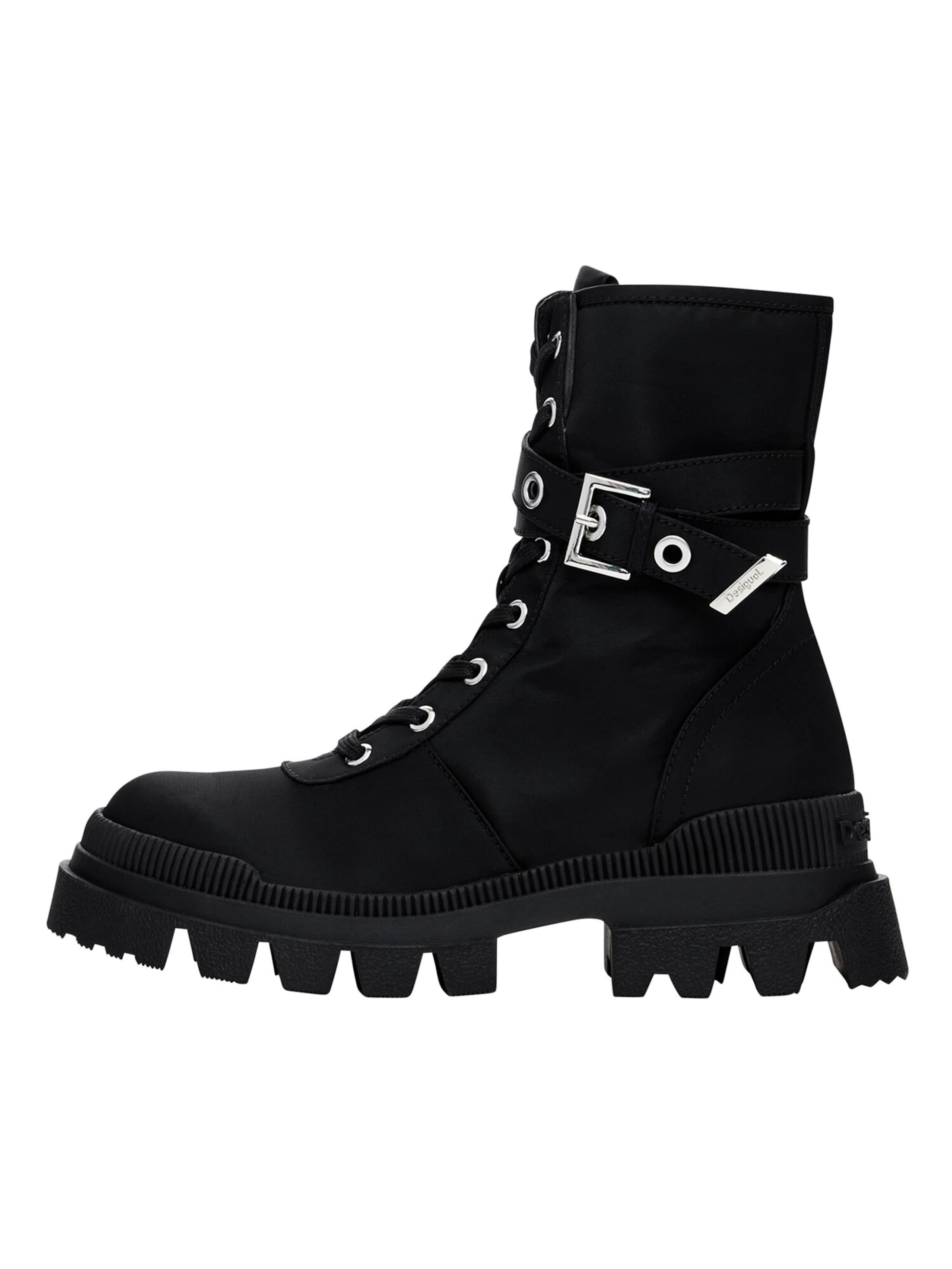 Desigual Sienamie zābaki melns