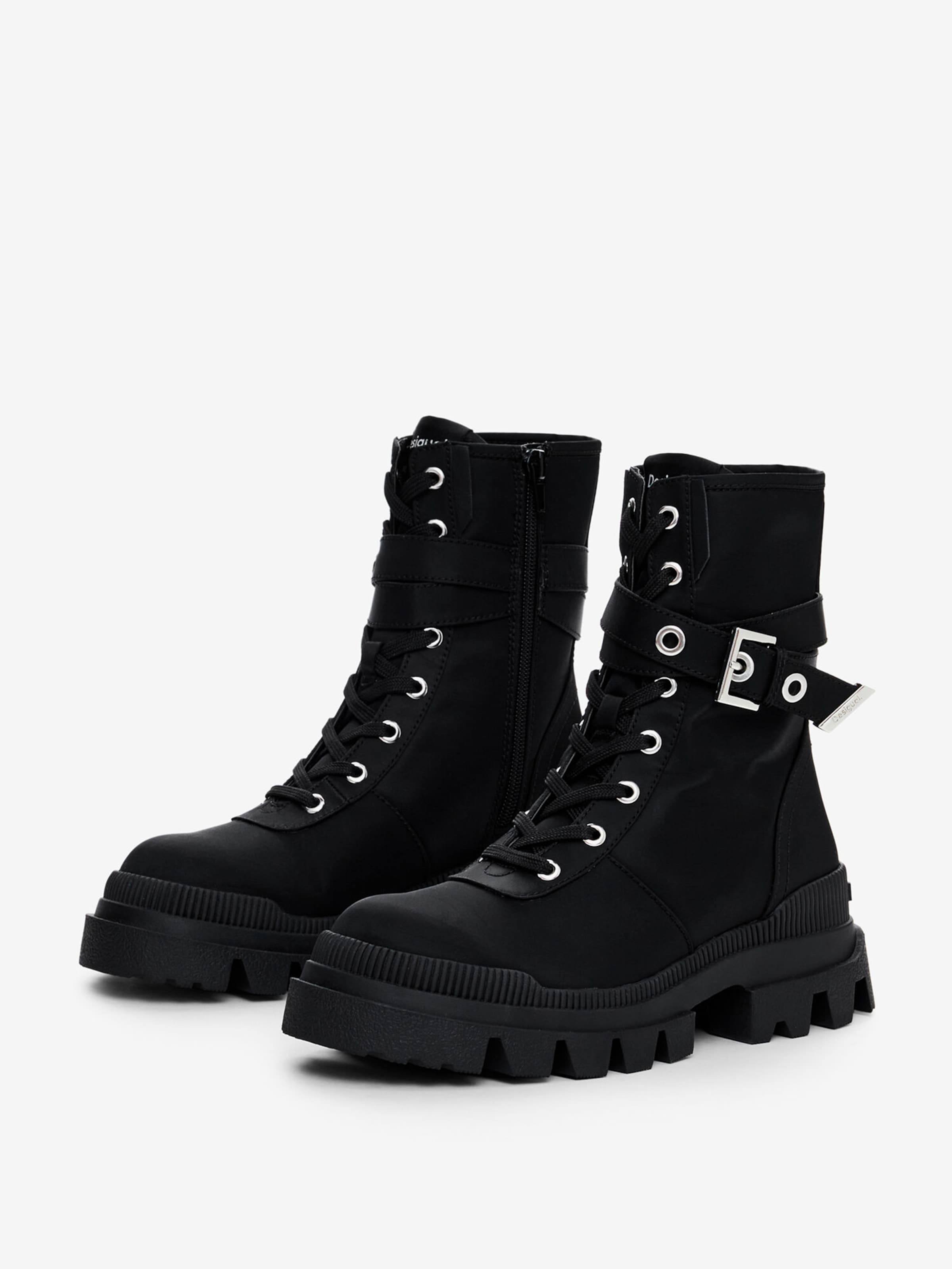 Desigual Sienamie zābaki melns