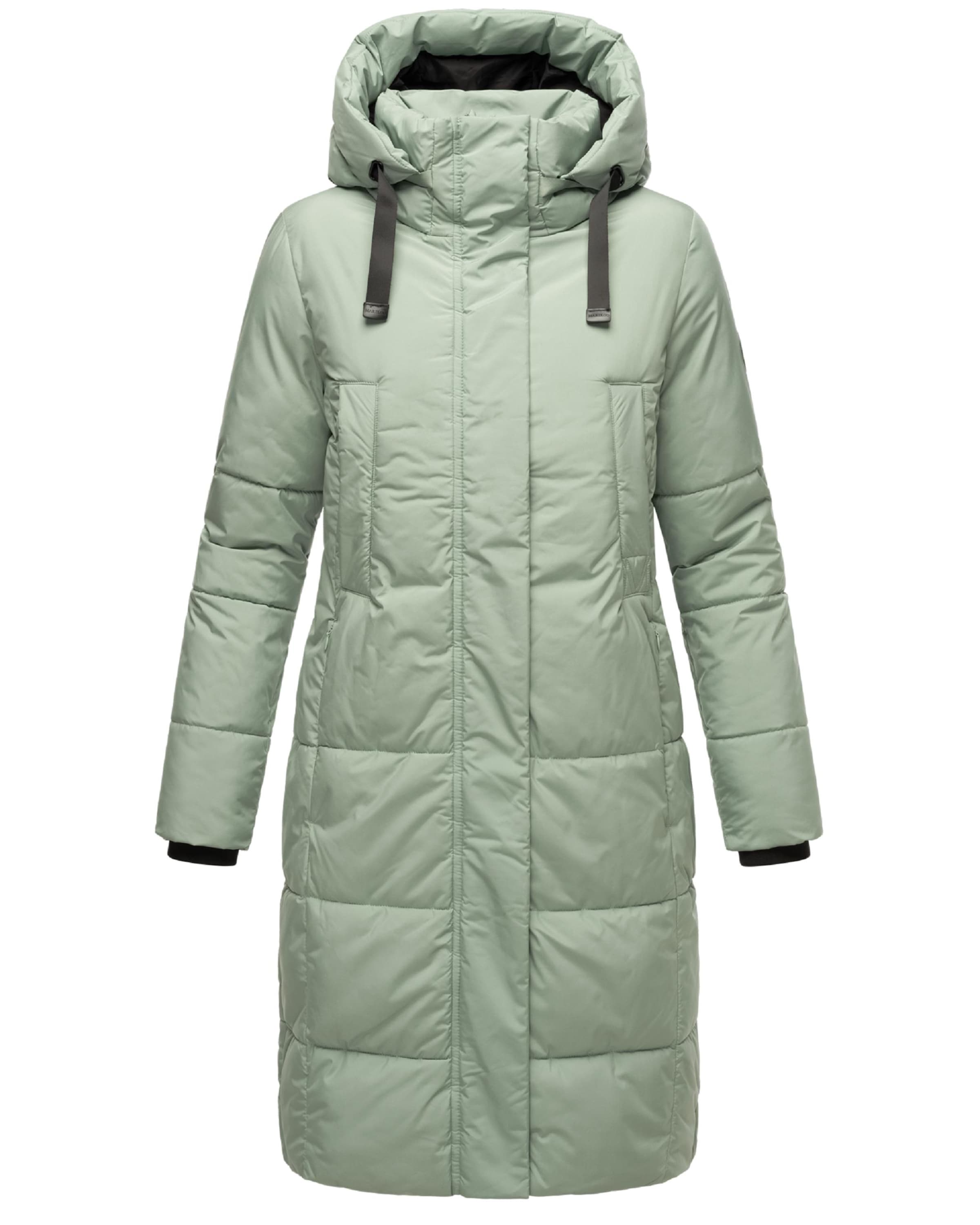 MARIKOO Ziemas mētelis pasteļzaļš