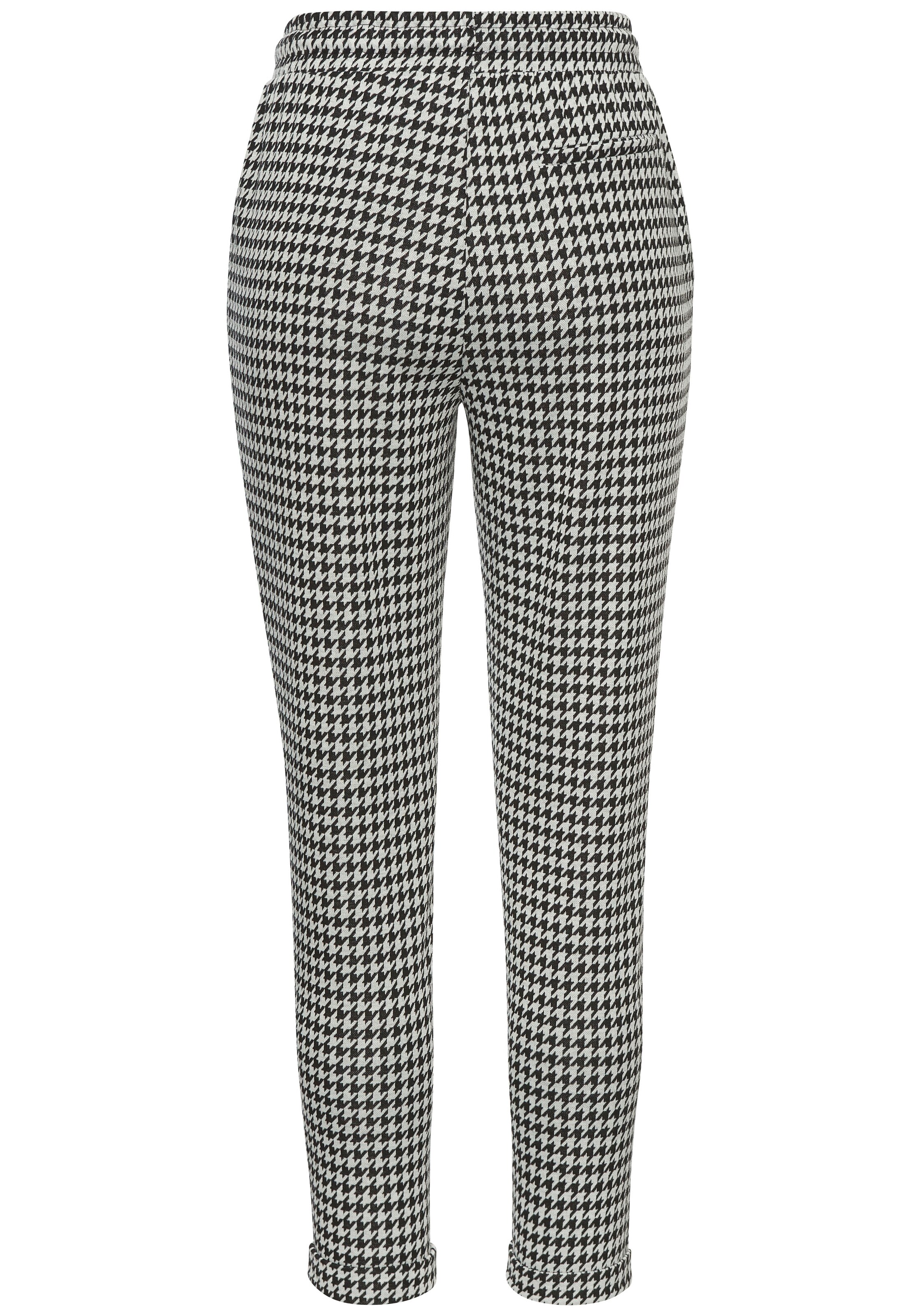 LASCANA Bikses krēmkrāsas / melns