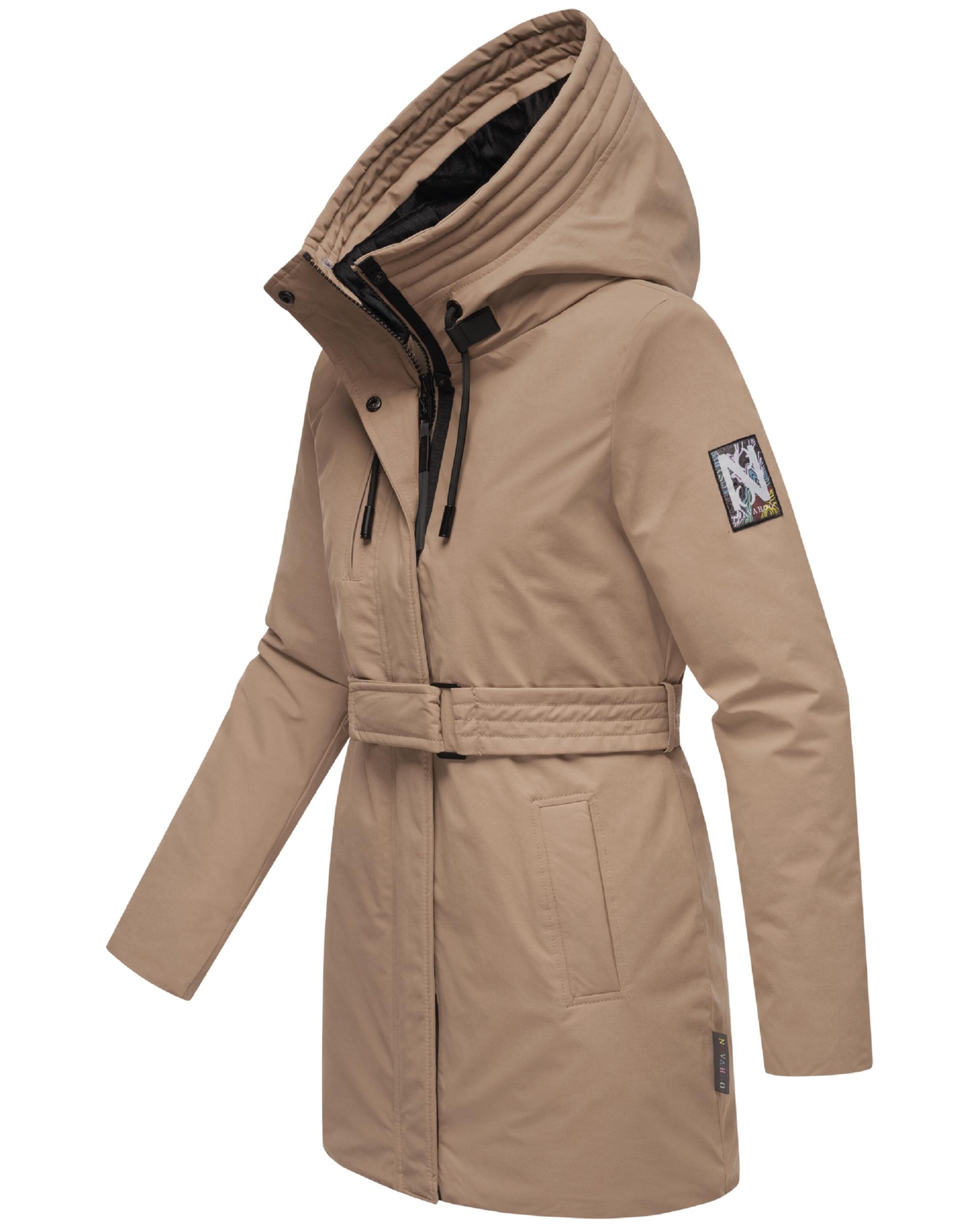 NAVAHOO Ziemas parka gaiši bēšs