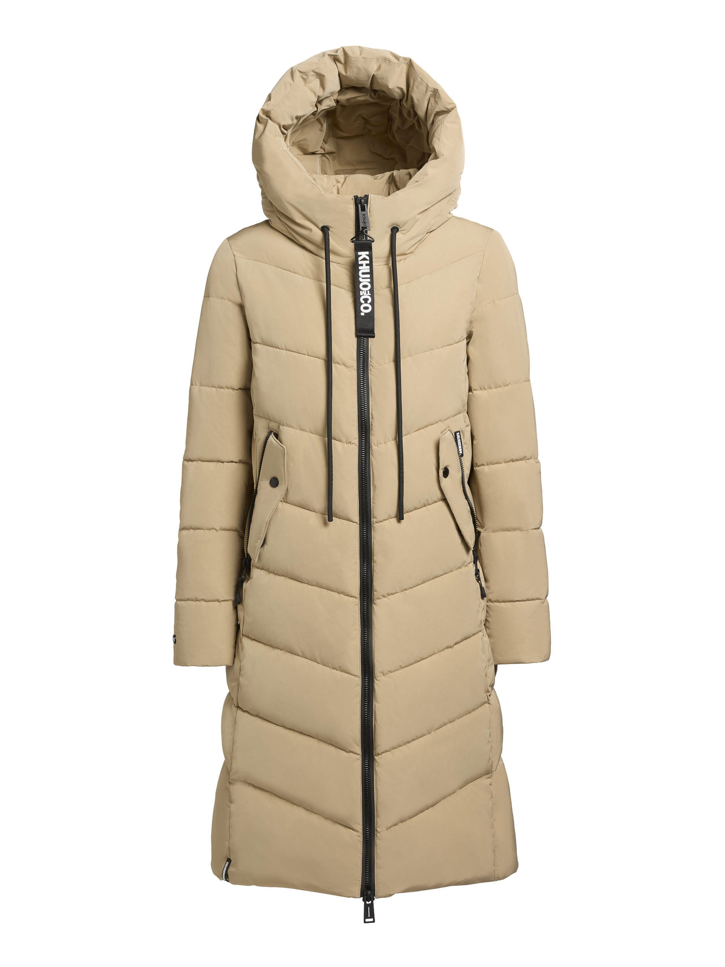 khujo Ziemas mētelis 'Mikia 2' smilškrāsas