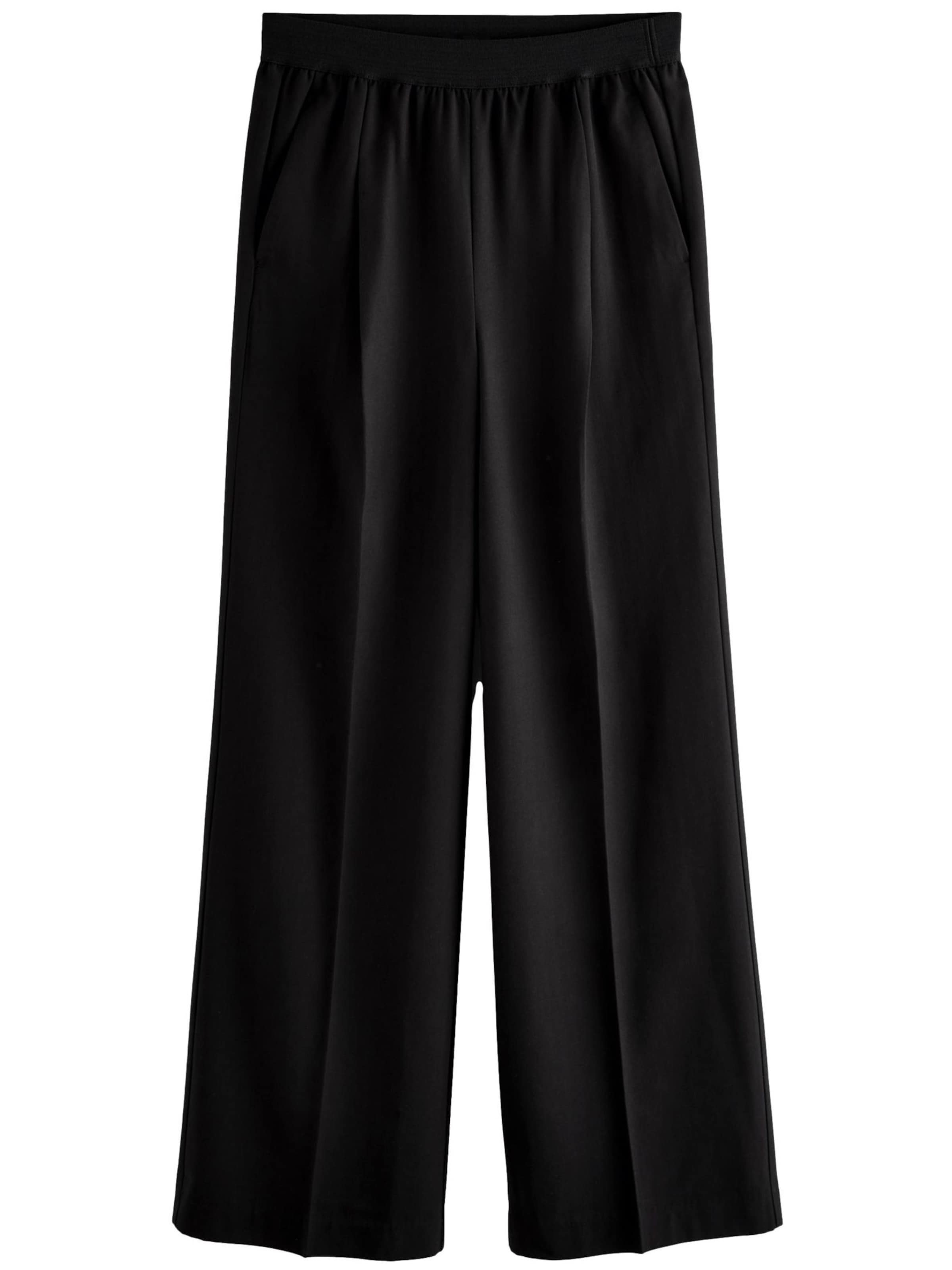 Next Klasiskas bikses melns