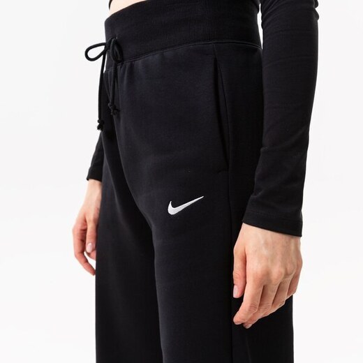 NIKE BIKSES W NSW PHNX FLC HR PANT WIDE DQ5615-010 Sievietēm Krāsa