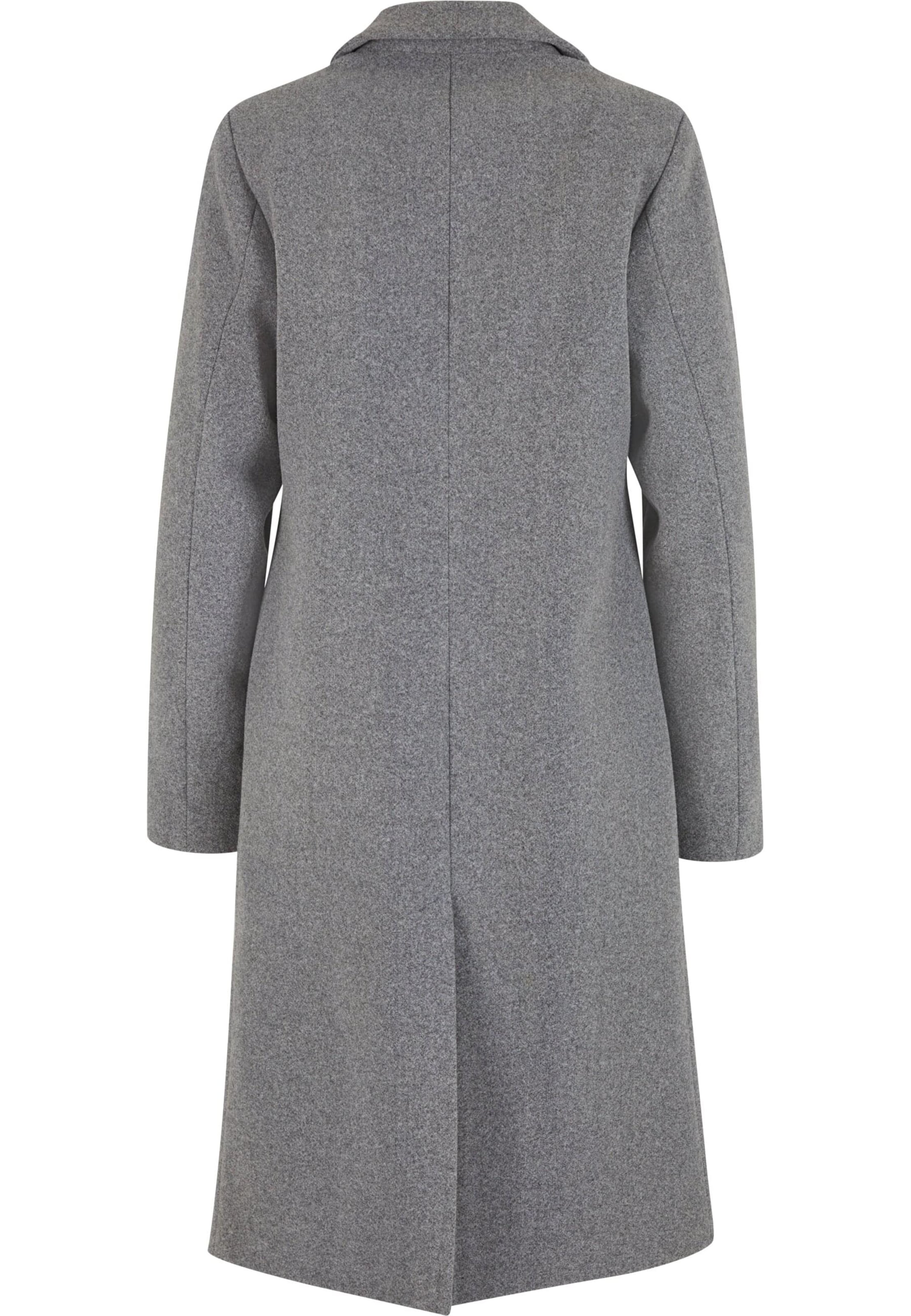 Urban Classics Starpsezonu mētelis dūmu pelēks