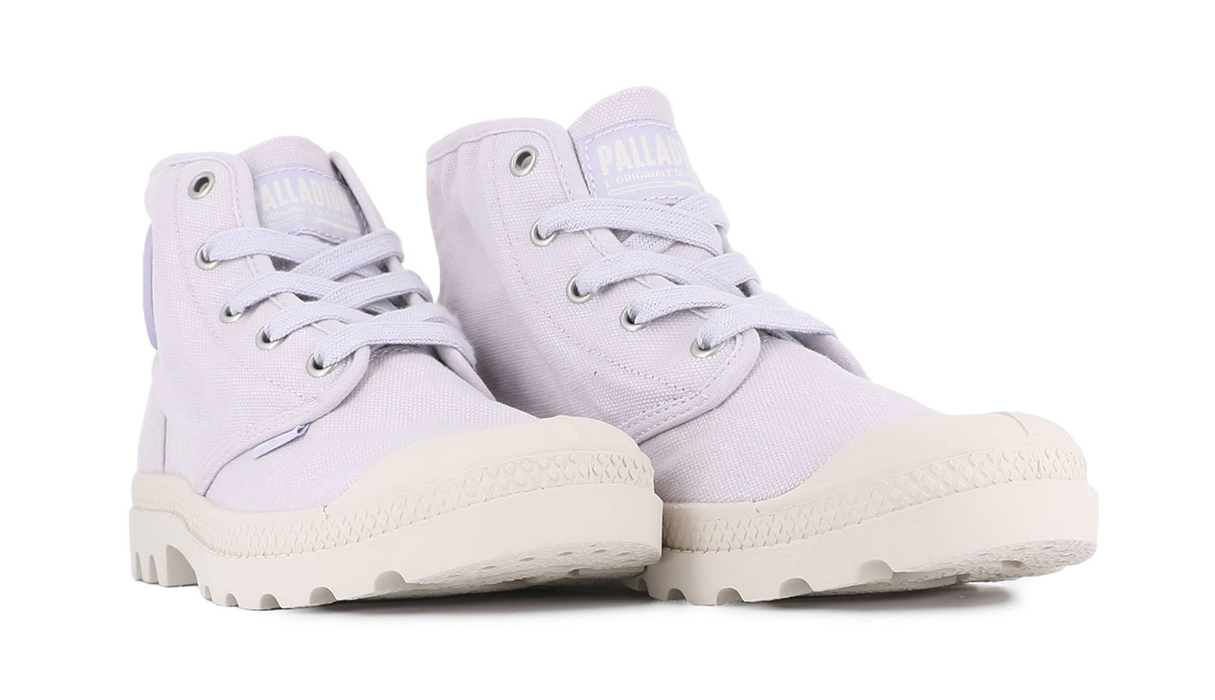 Palladium Pampa Hi Milk Galxy W - Sievietes - Apavi Palladium - Pelēks - 92352-549-M