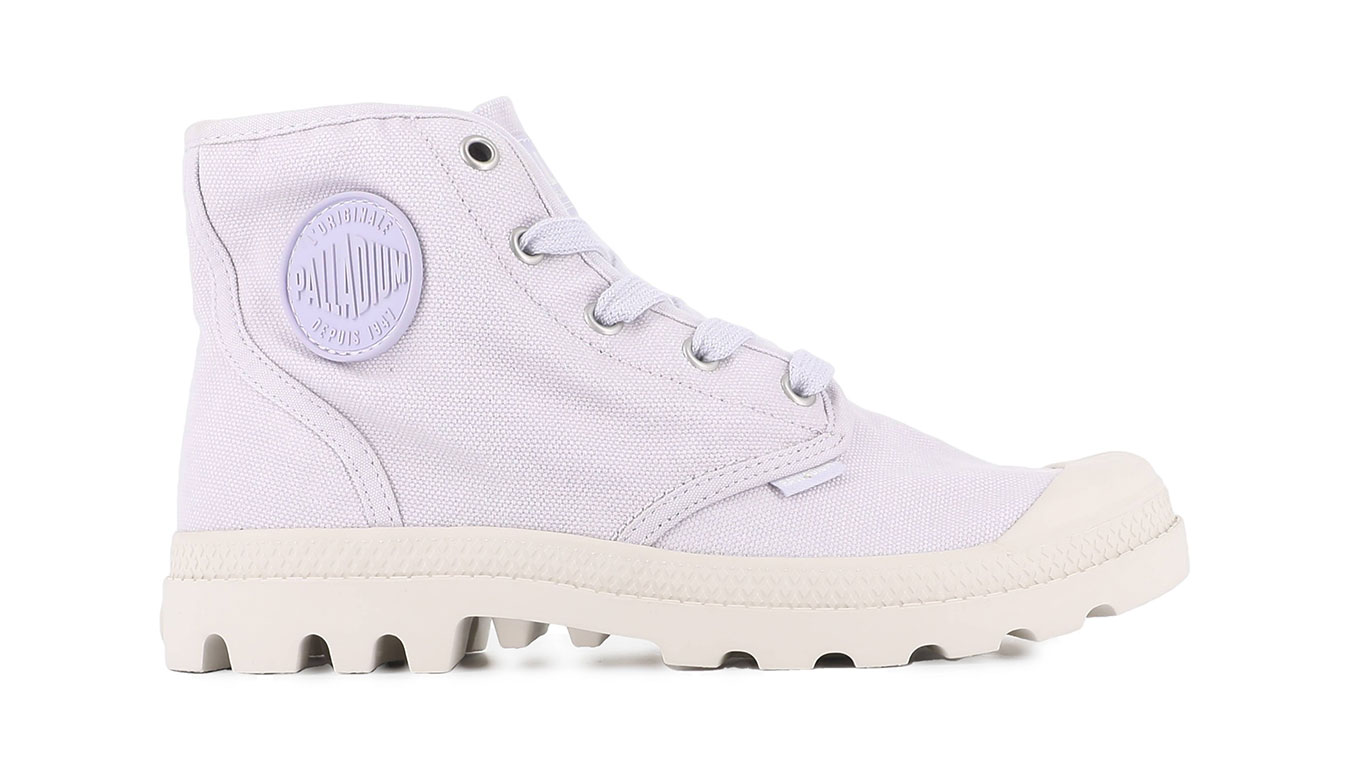 Palladium Pampa Hi Milk Galxy W - Sievietes - Apavi Palladium - Pelēks - 92352-549-M