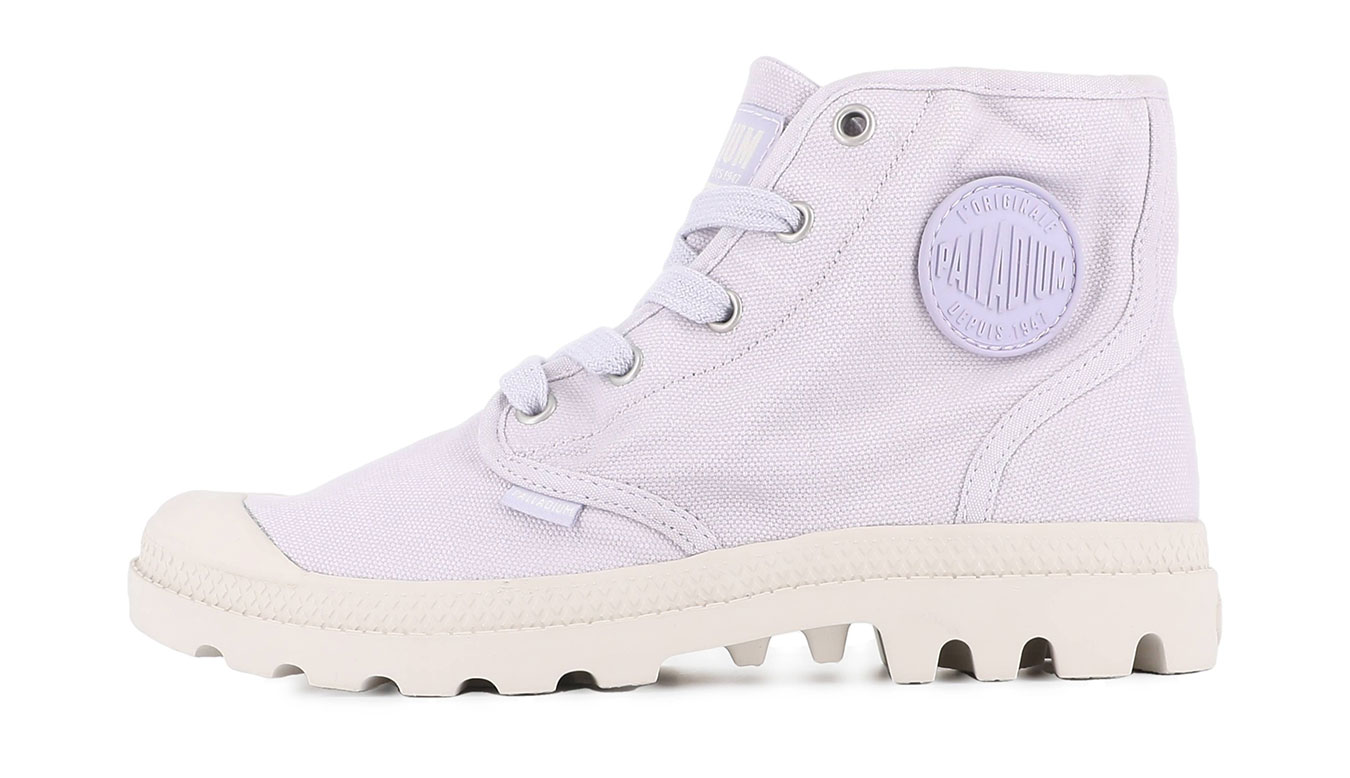 Palladium Pampa Hi Milk Galxy W - Sievietes - Apavi Palladium - Pelēks - 92352-549-M