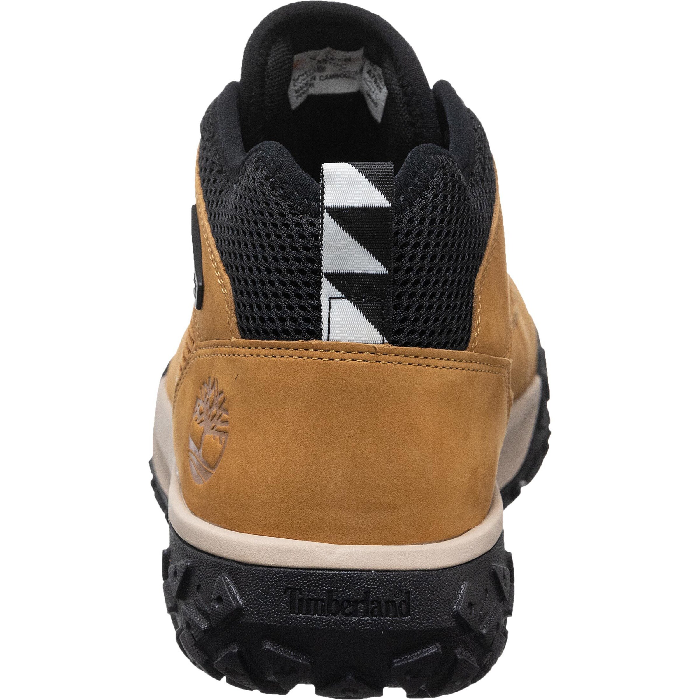 TIMBERLAND Klasiskie šņorzābaki 'Greenstride Motion 6' sēpija / melns