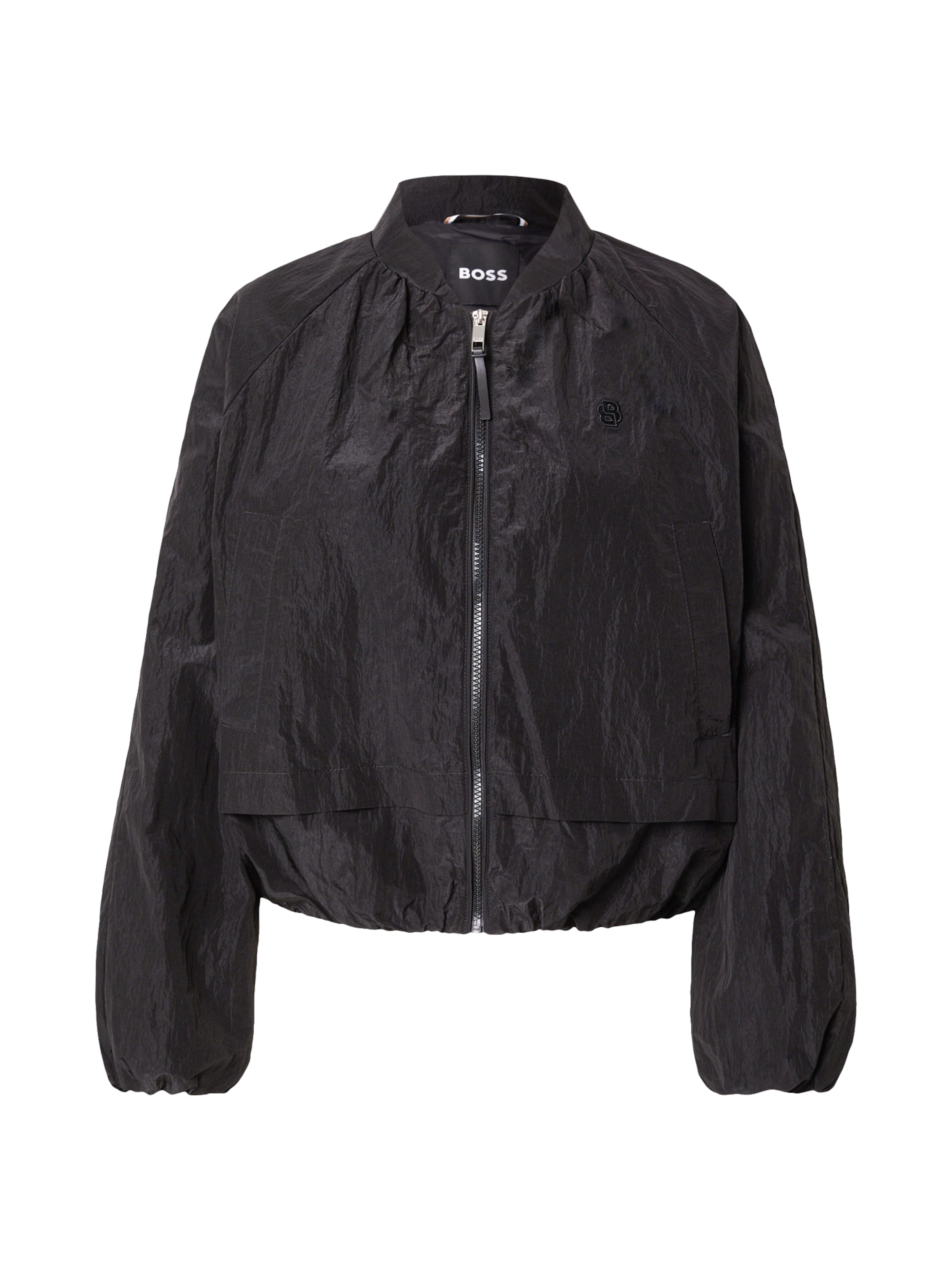 BOSS Starpsezonu jaka 'PLONTI' melns