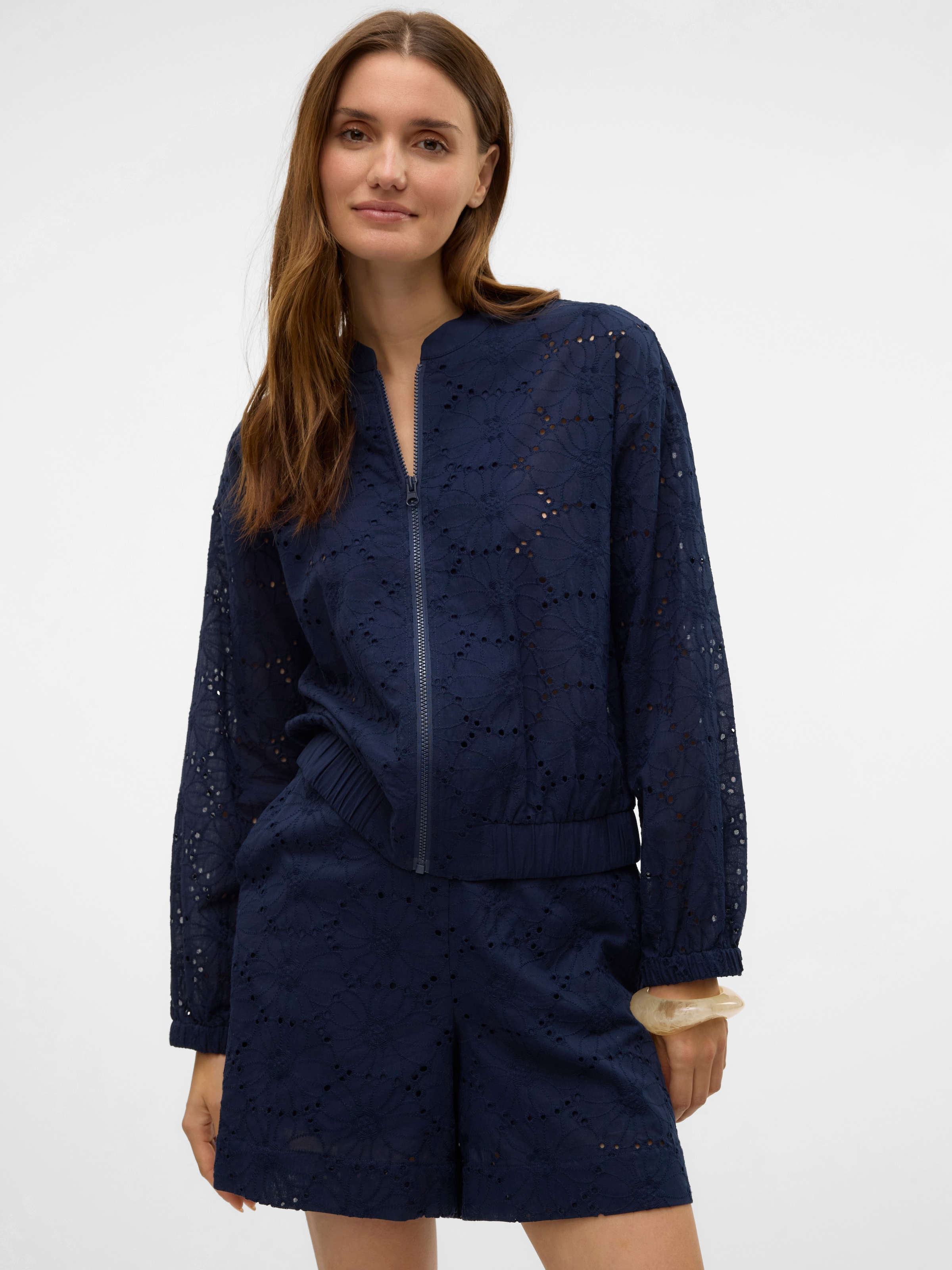 VERO MODA Starpsezonu jaka 'VMHay' tumši zils