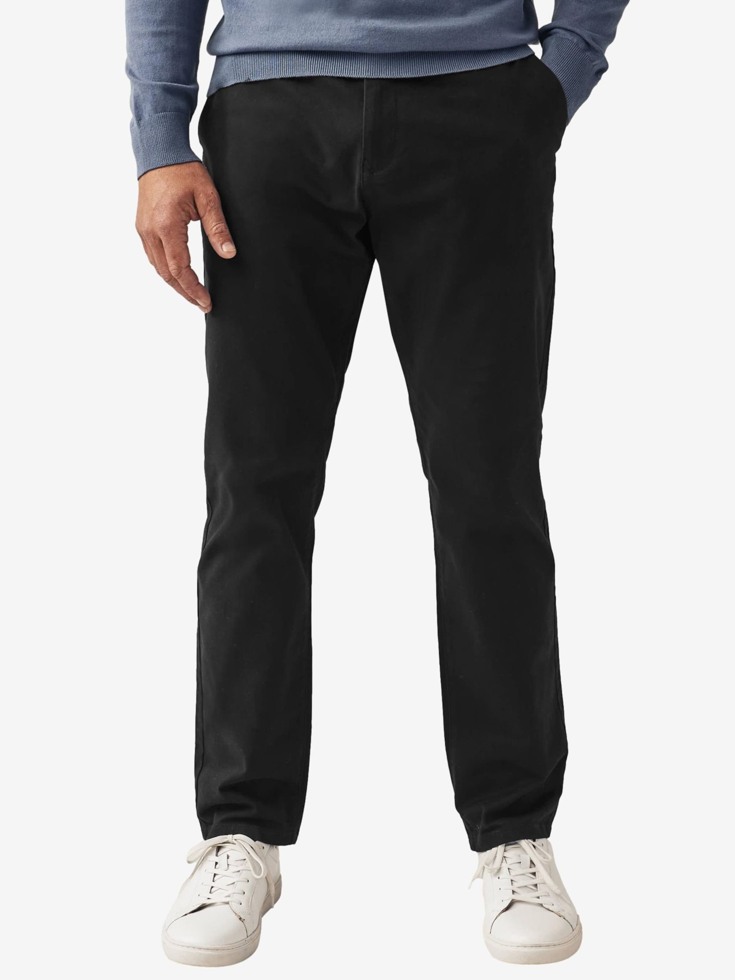 Next Čino bikses melns