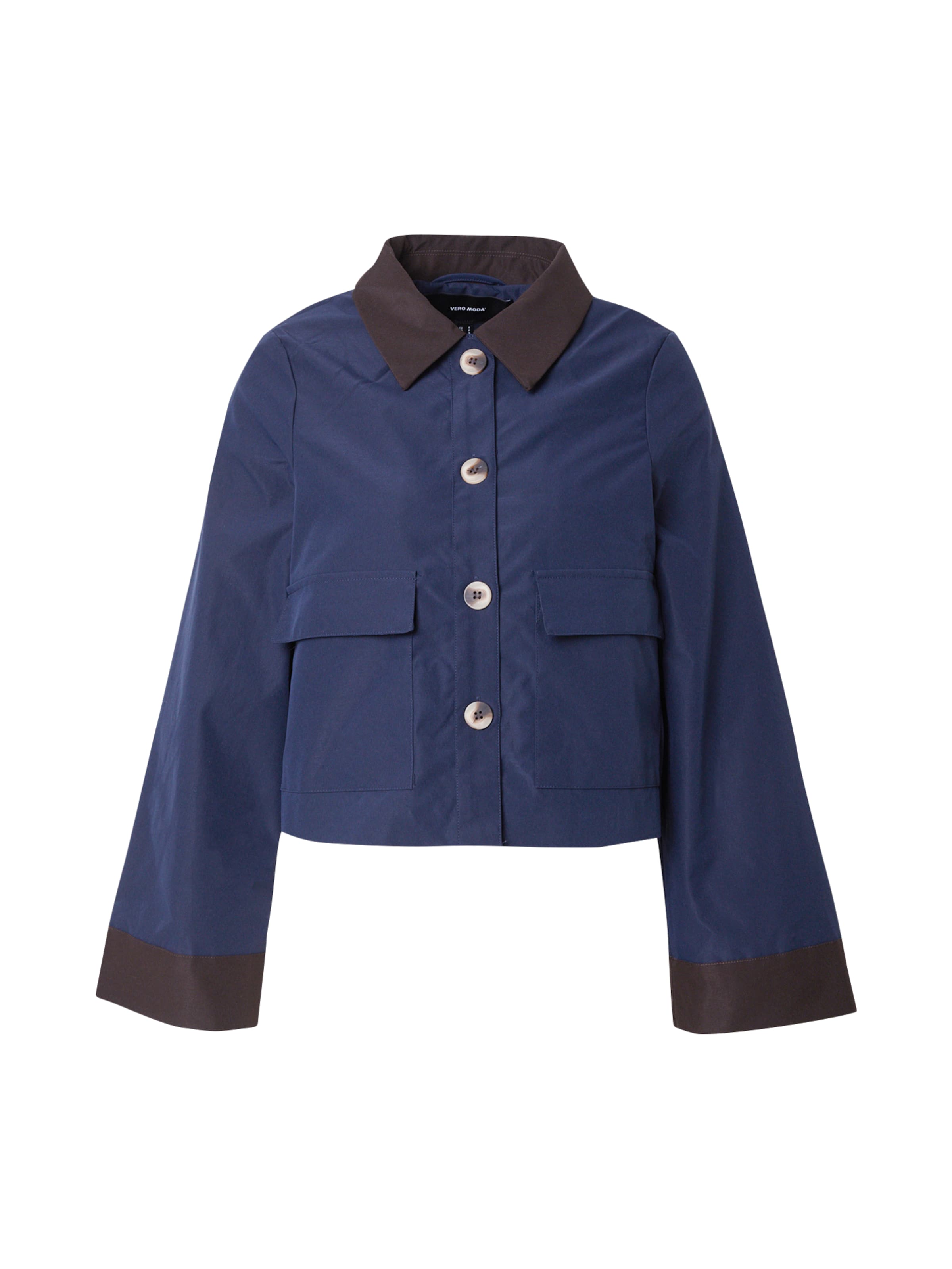 VERO MODA Starpsezonu jaka 'VMVIC' jūraszils / melns