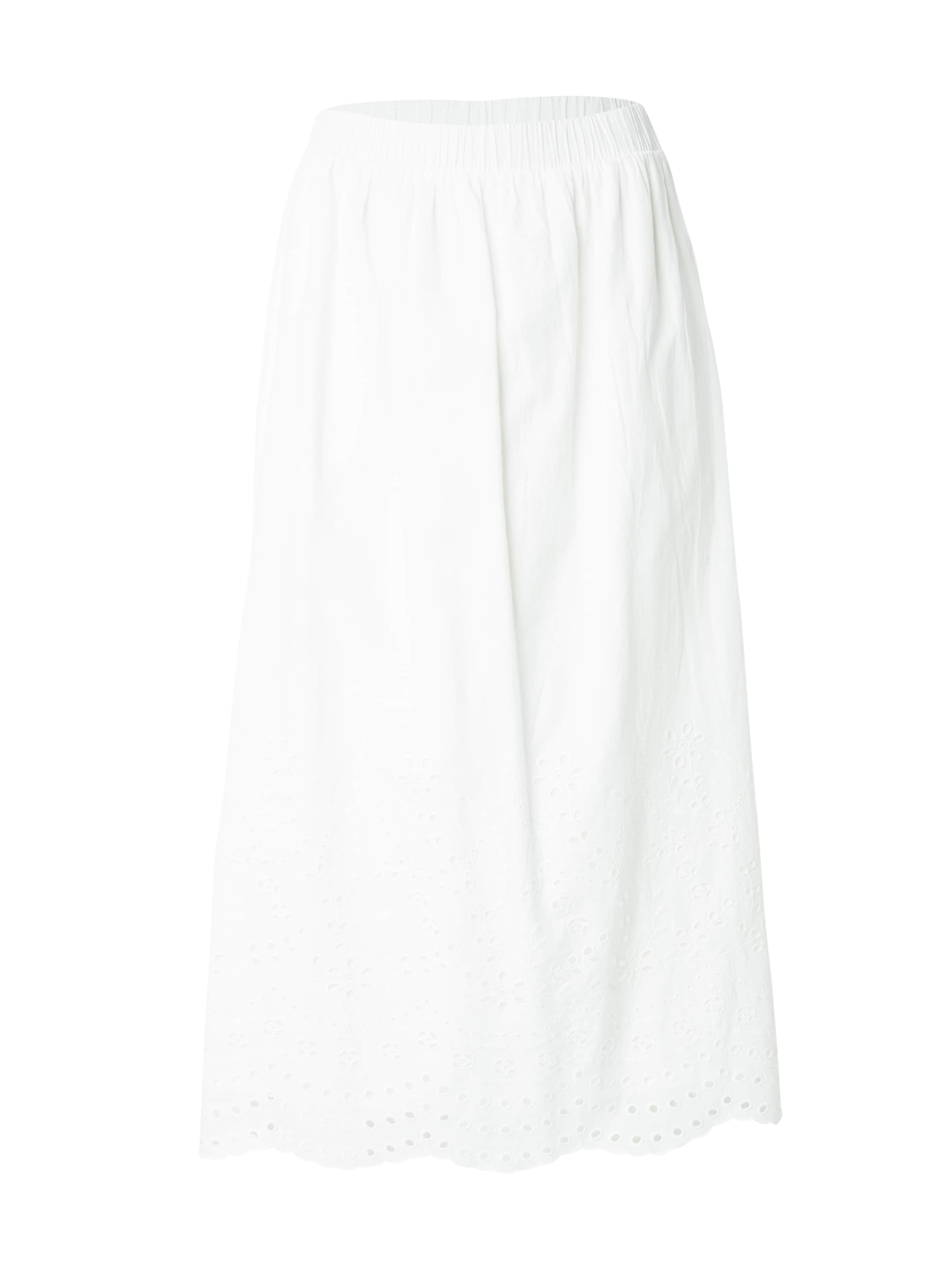 YAS Svārki 'YASLUMA' balts