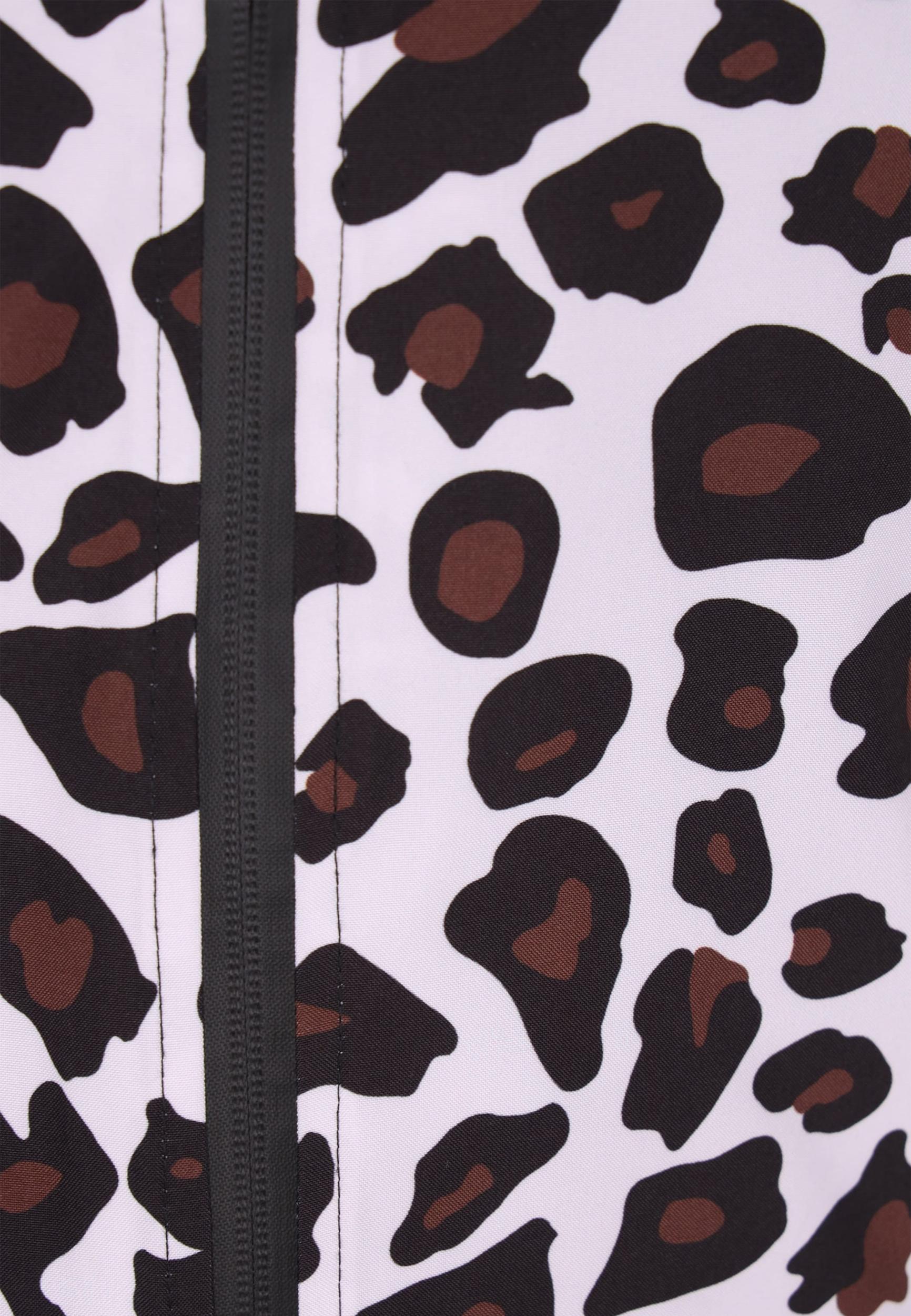 swirly Starpsezonu jaka brūns / melns / gandrīz balts