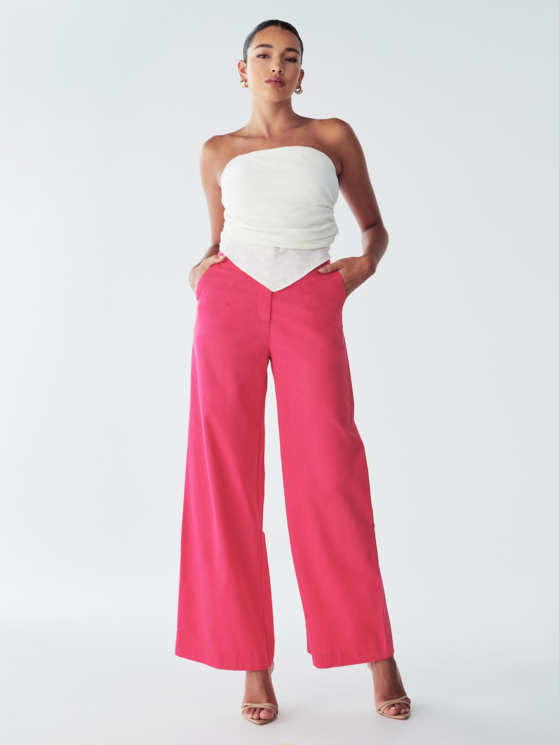 BWLDR Bikses 'Louanne' rozā